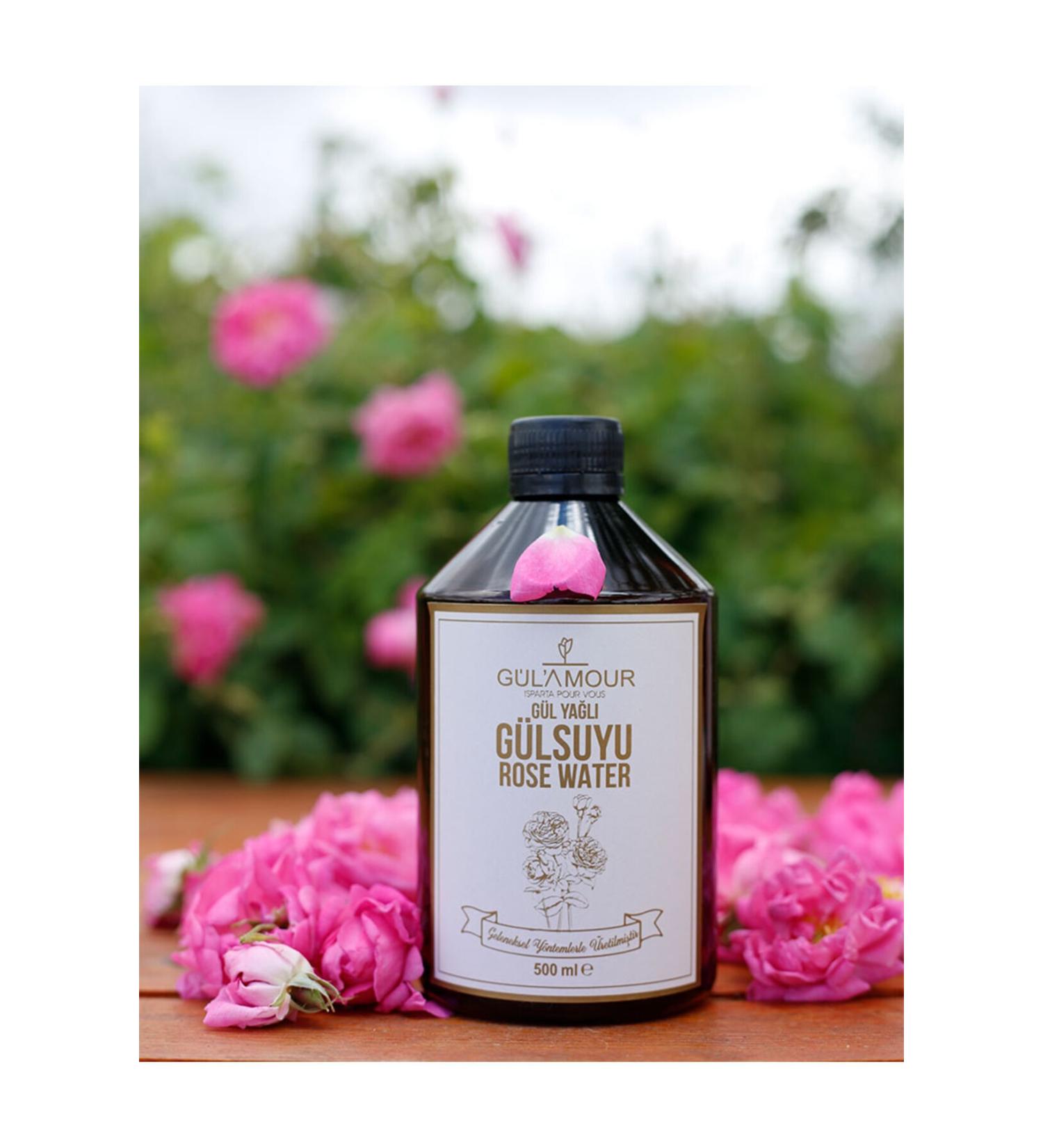 G LAMOUR Rose Water with Rose Oil 500ml