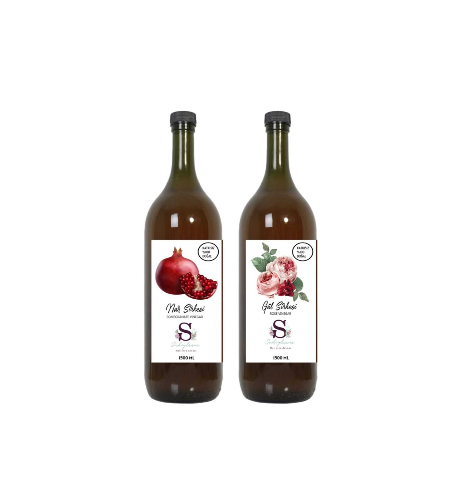 Suheylaana Natural Pomegranate and Rose Vinegar 1500 ml