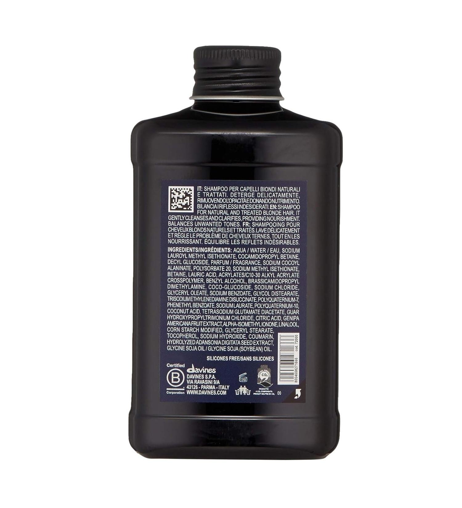 Davines Silkening Shampoo 72000 : Hearth of Glass 250ml ECBeauty!Q1