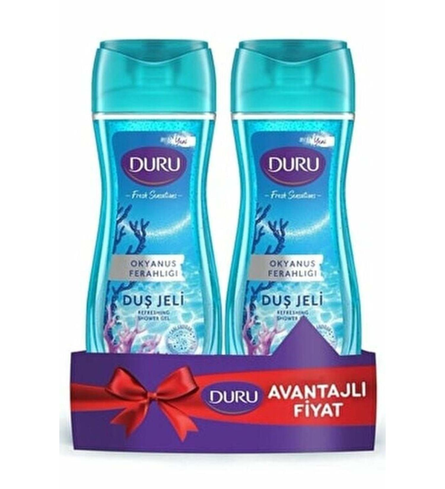 Duru Fresh Sensation Ocean Freshness Shower Gel 450 ml - 2 Pieces