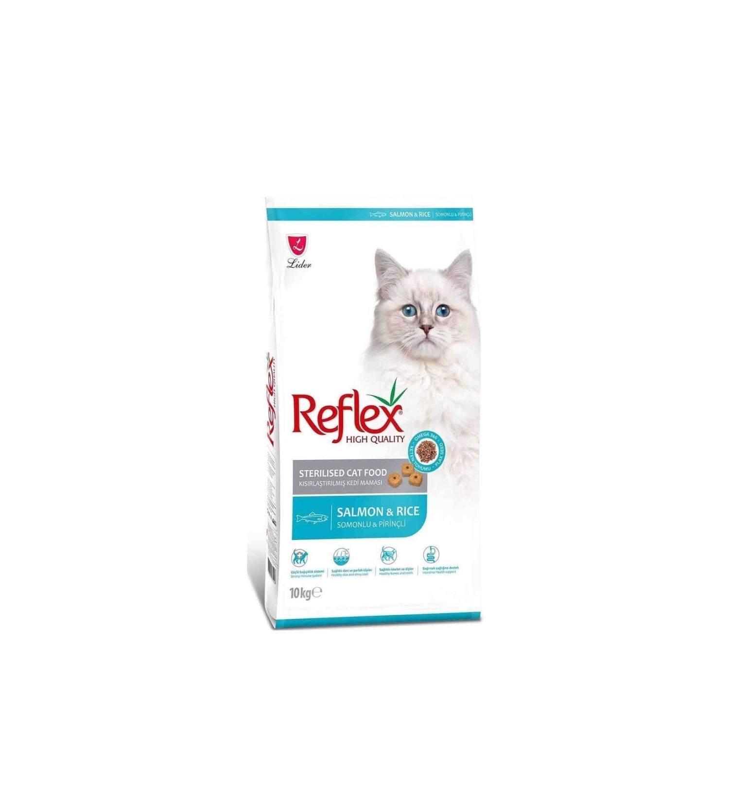 Reflex Sterilized Salmon Sterilized Adult Cat Food 10kg