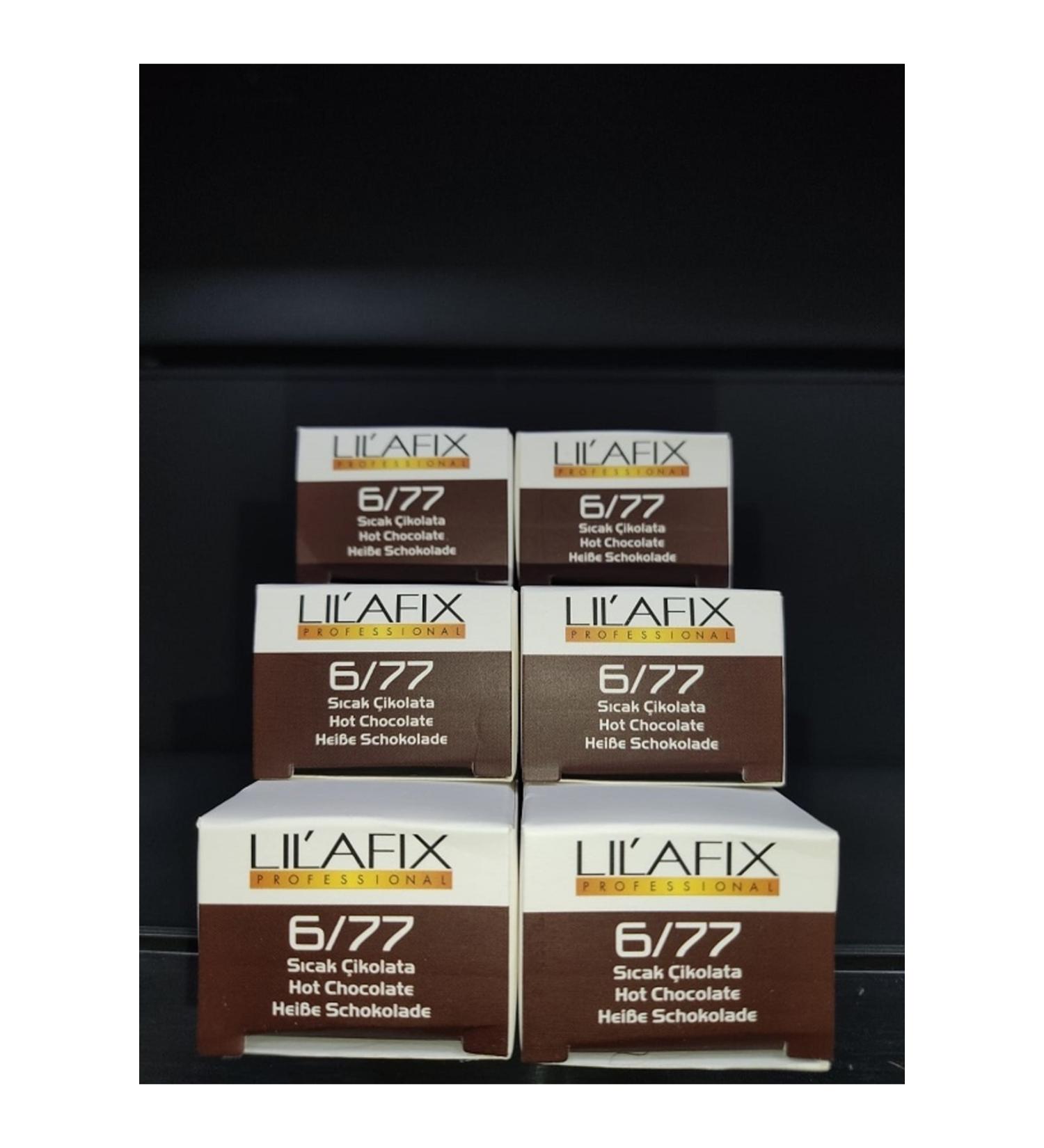 Lilafix Hair Dye 6.77 Hot Chocolate 60mlx6 pcs. HAIR DYE1080012