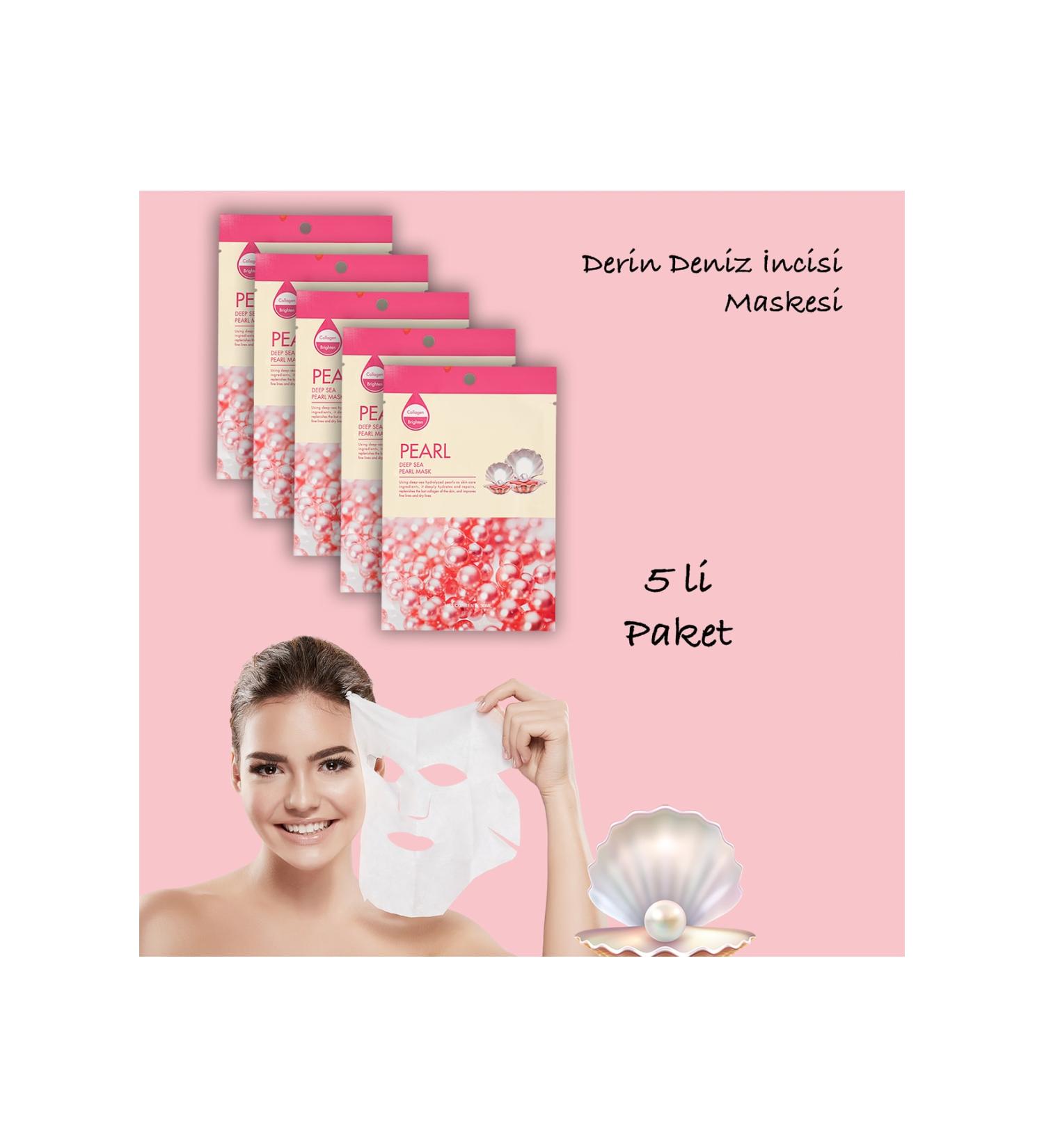 Xolo 5 Pieces Deep Sea Pearl Mask Honeysuckle Extract Deep Sea Pearl Mask XLM434