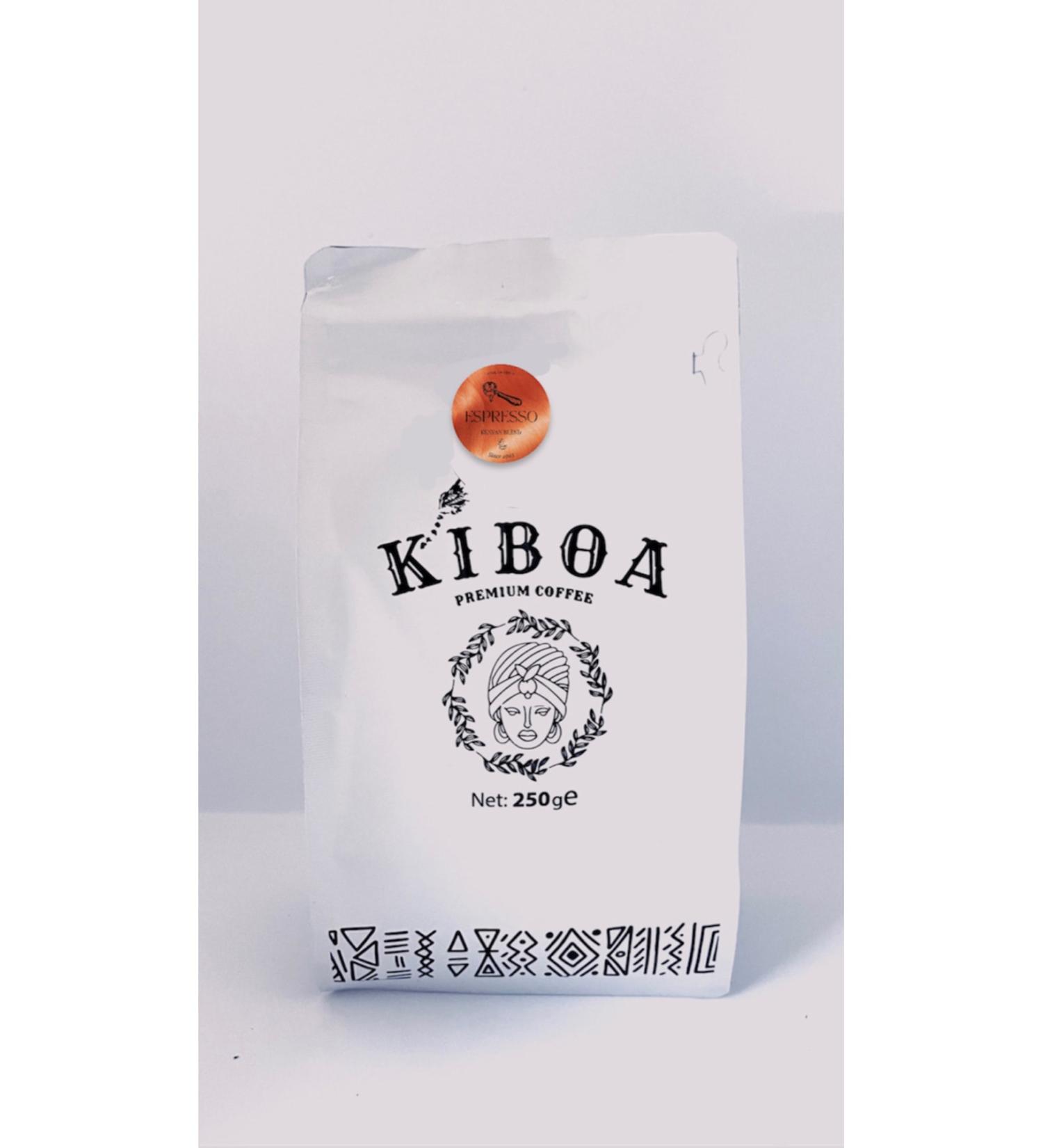 Kiboa Premium Coffee Bean Coffee Kenya 0 Arabica Kiboa Espresso Coffee 250g