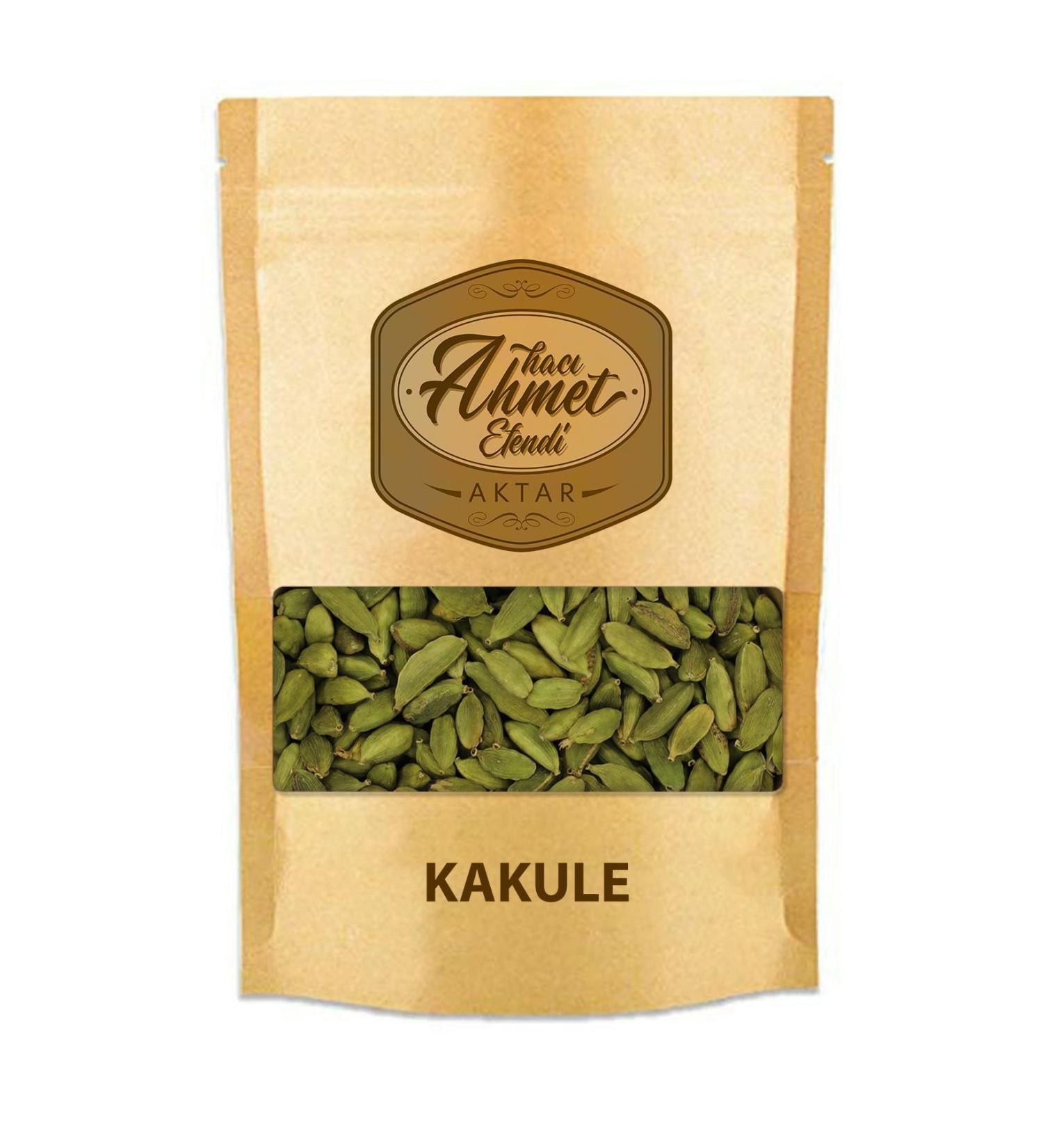 Hac Ahmet Efendi Cardamom 1 KG (Sifted Additive-Free Green)