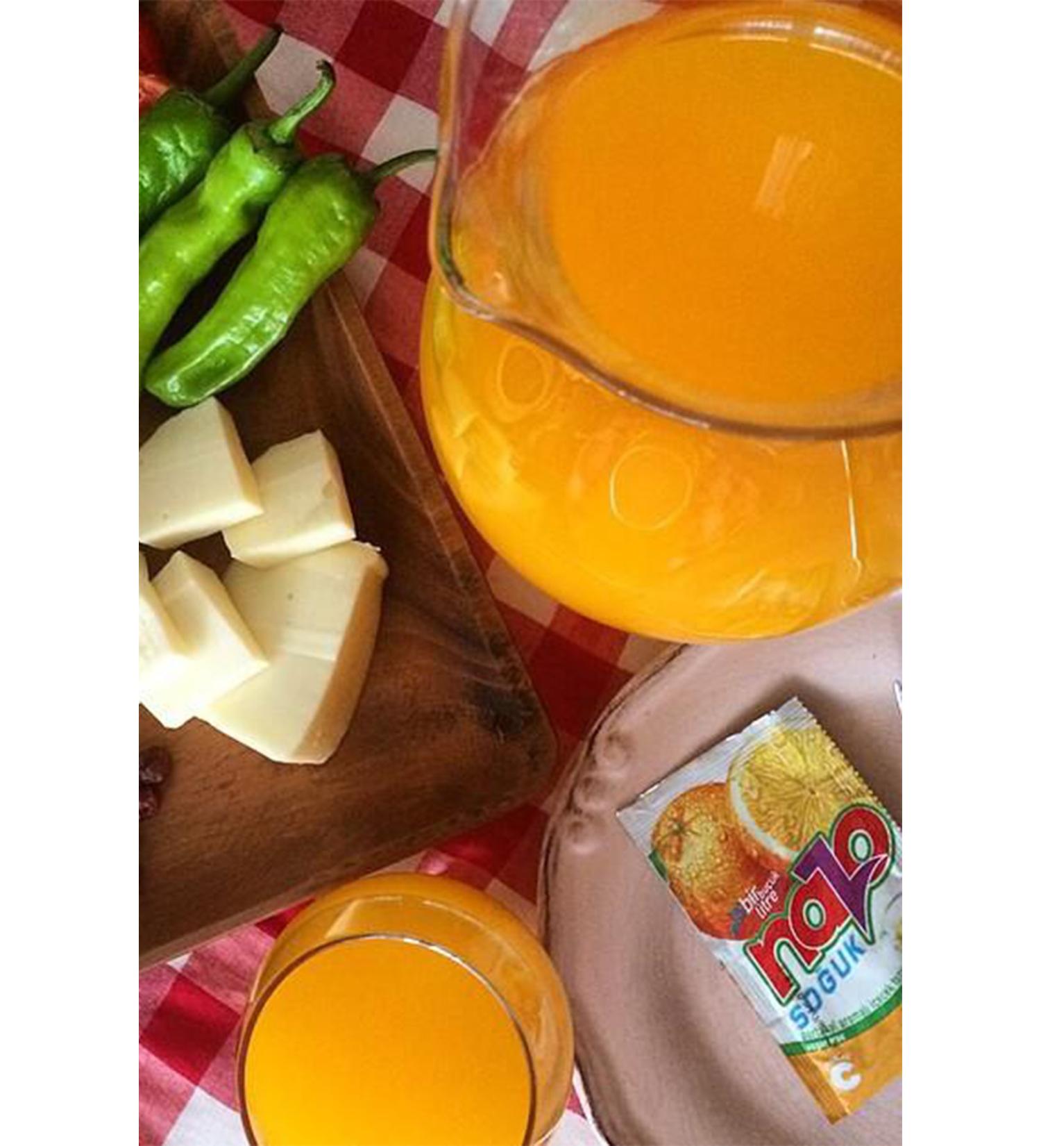 NAZO Elif Ma azac l k Orange Flavored Powder Drink 9 gr X 24 Pieces