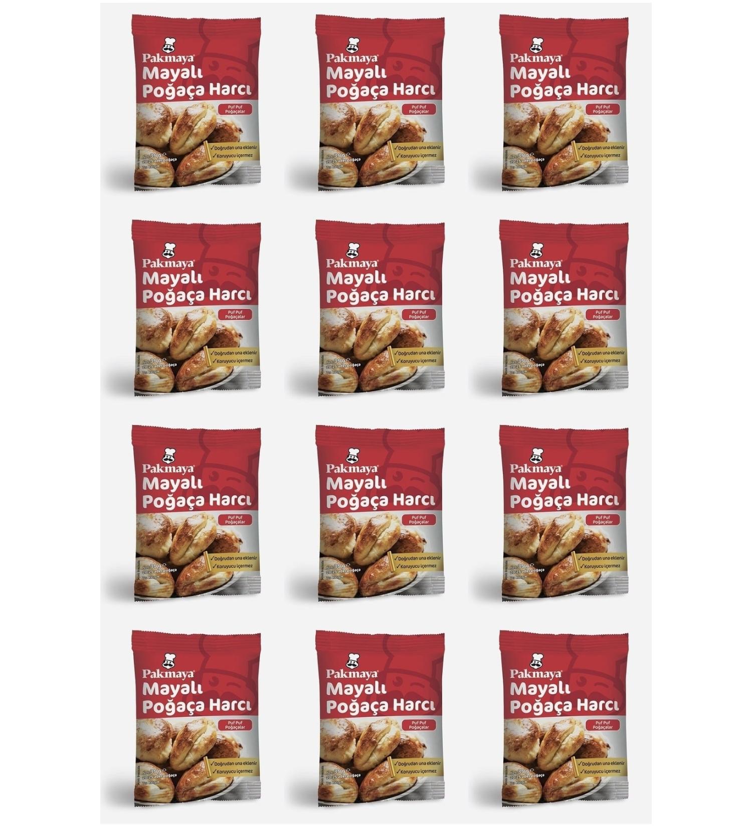 Pakmaya Yeast Pastry Mix 35 Gr X 12 Pieces