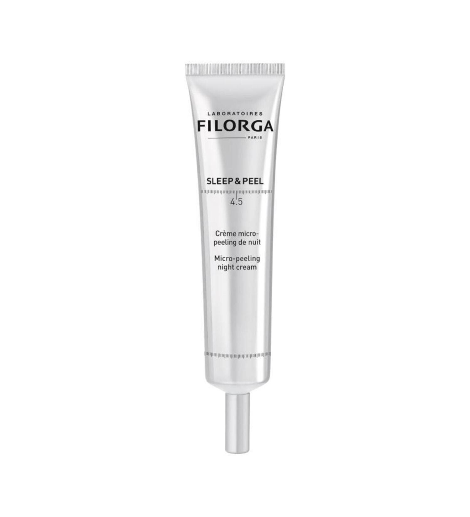 Filorga Micro-peeling Night Face Cream for All Skin Types of Imperfections 4.5 40/Ml-
