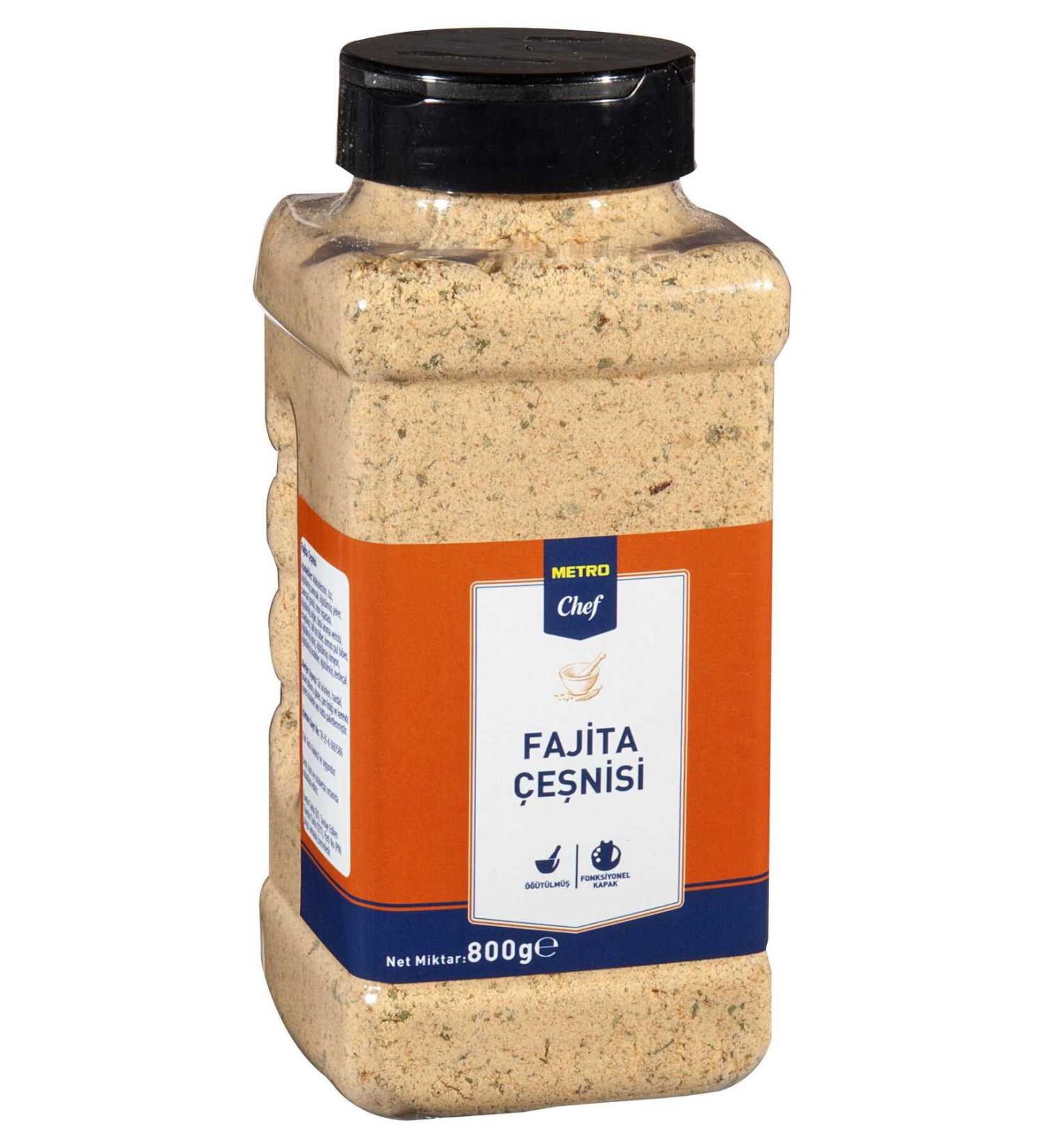 Metro Chef Fajita Seasoning 800G Kitchen Chef Pastry Sweet Salty Spice
