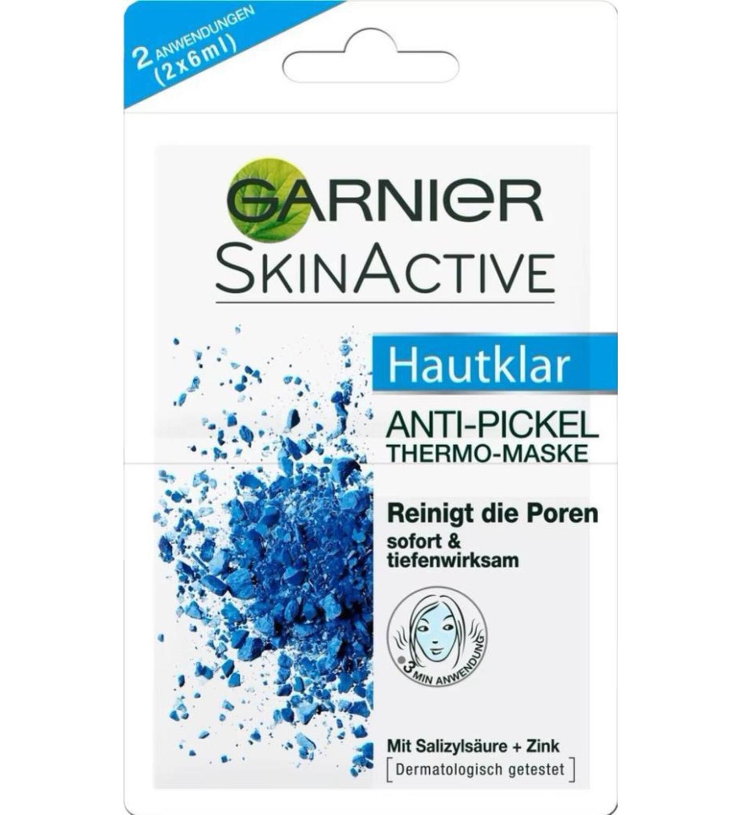 Garnier Skin Naturals Mask Hautklar Anti-Pickel Thermo Mask