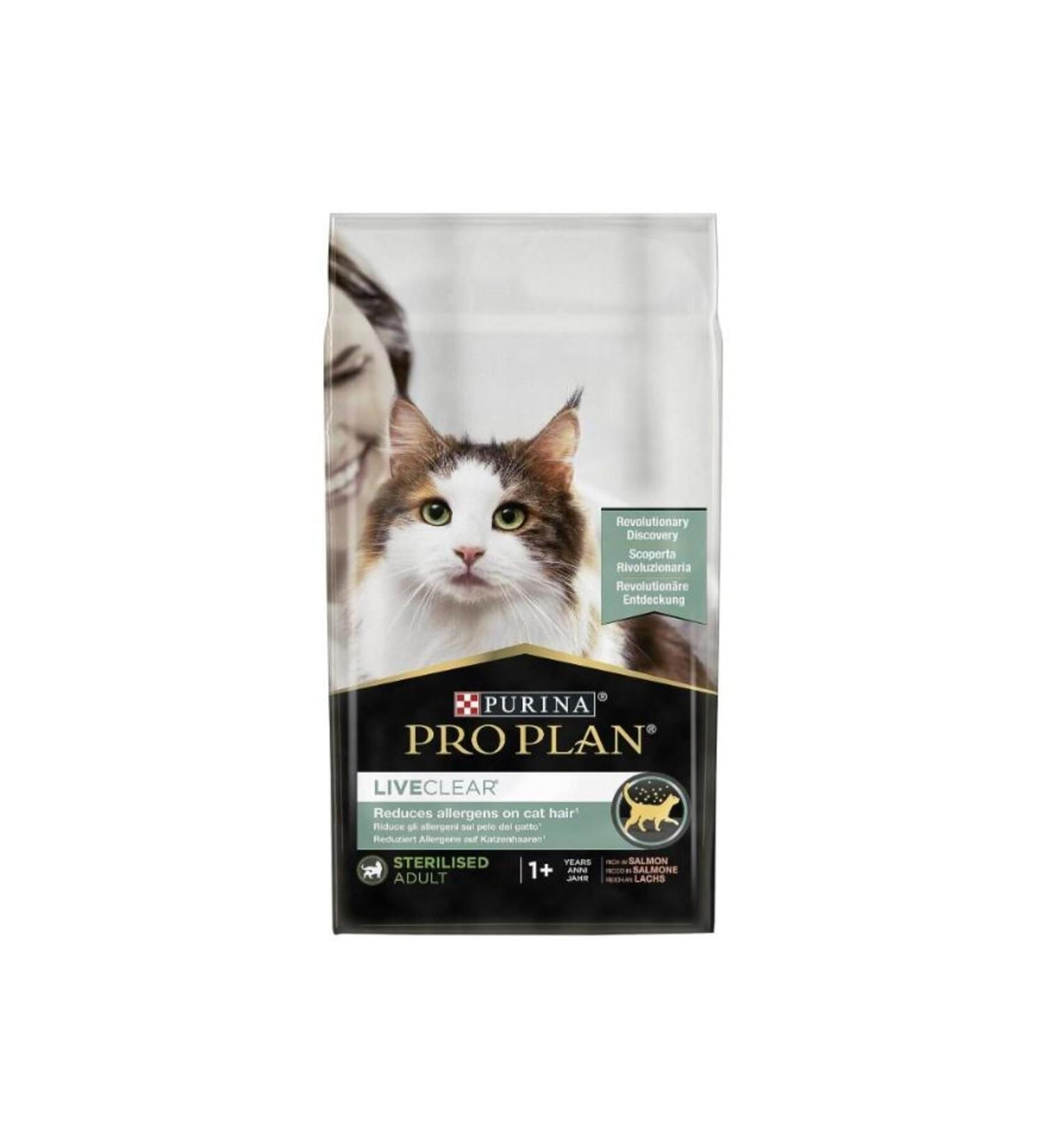 Pro Plan Pro Plan LiveClear Sterilized Salmon Cat Food 1.4 Kg