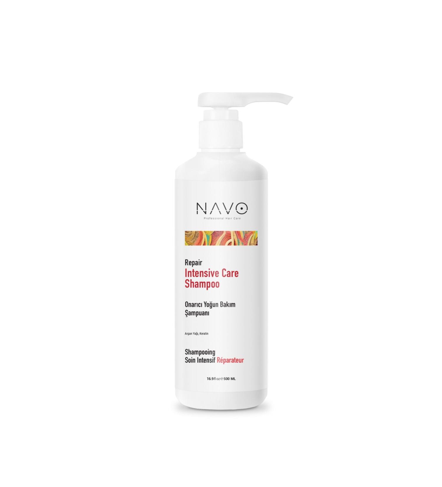 NAVO PROFESSIONAL HAIR CARE Intensive Care Shampoo for Damaged Hair - Buy Online on GoSupps.com