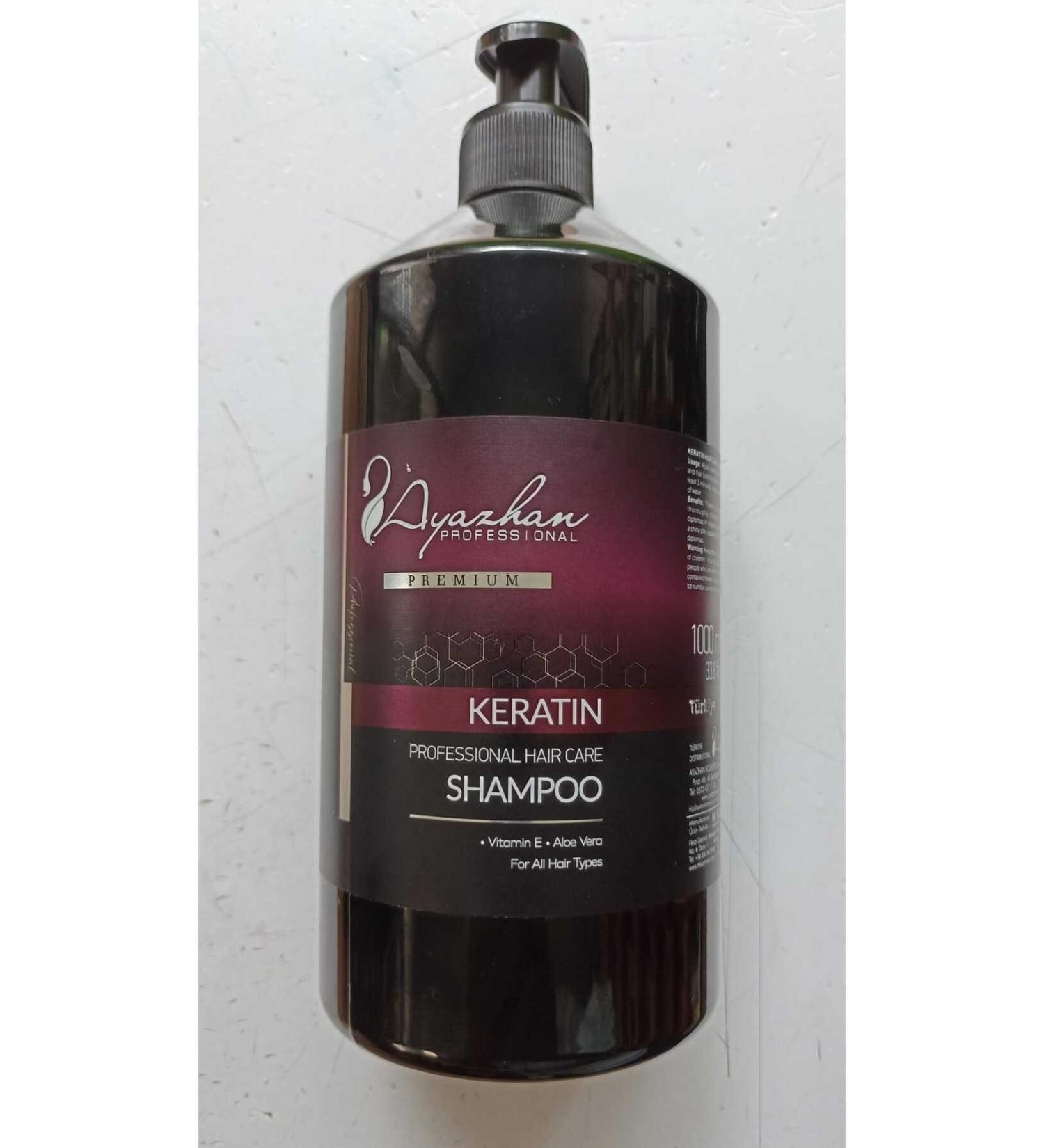 Ayazhan professional PROF. PREMIUM KERATIN CARE SHAMPOO 100 ML.