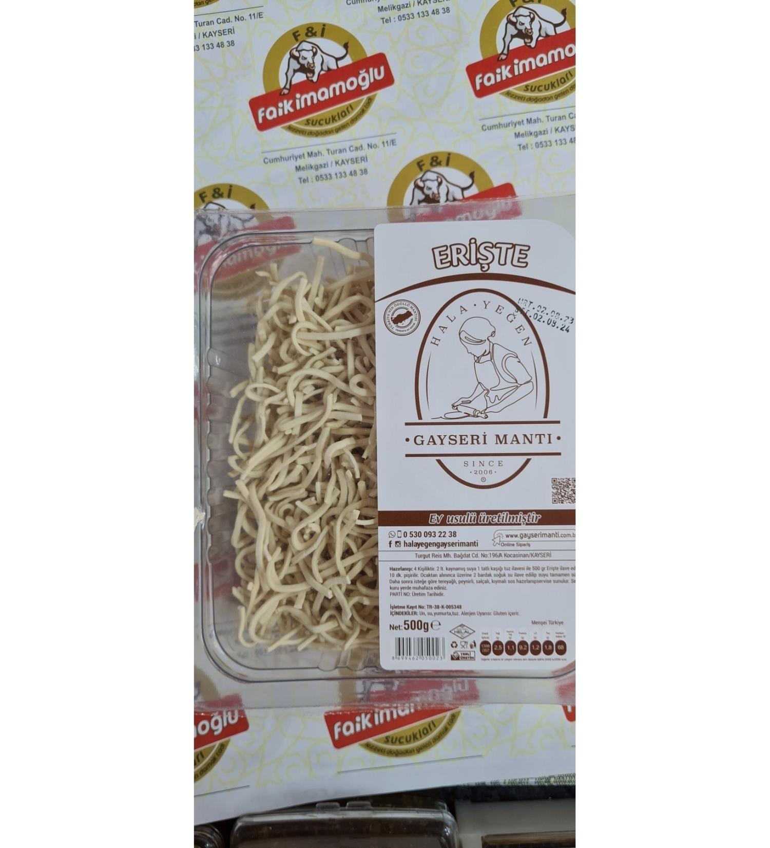 Hala Nephew Gayseri Ravioli Kayseri Local Noodles