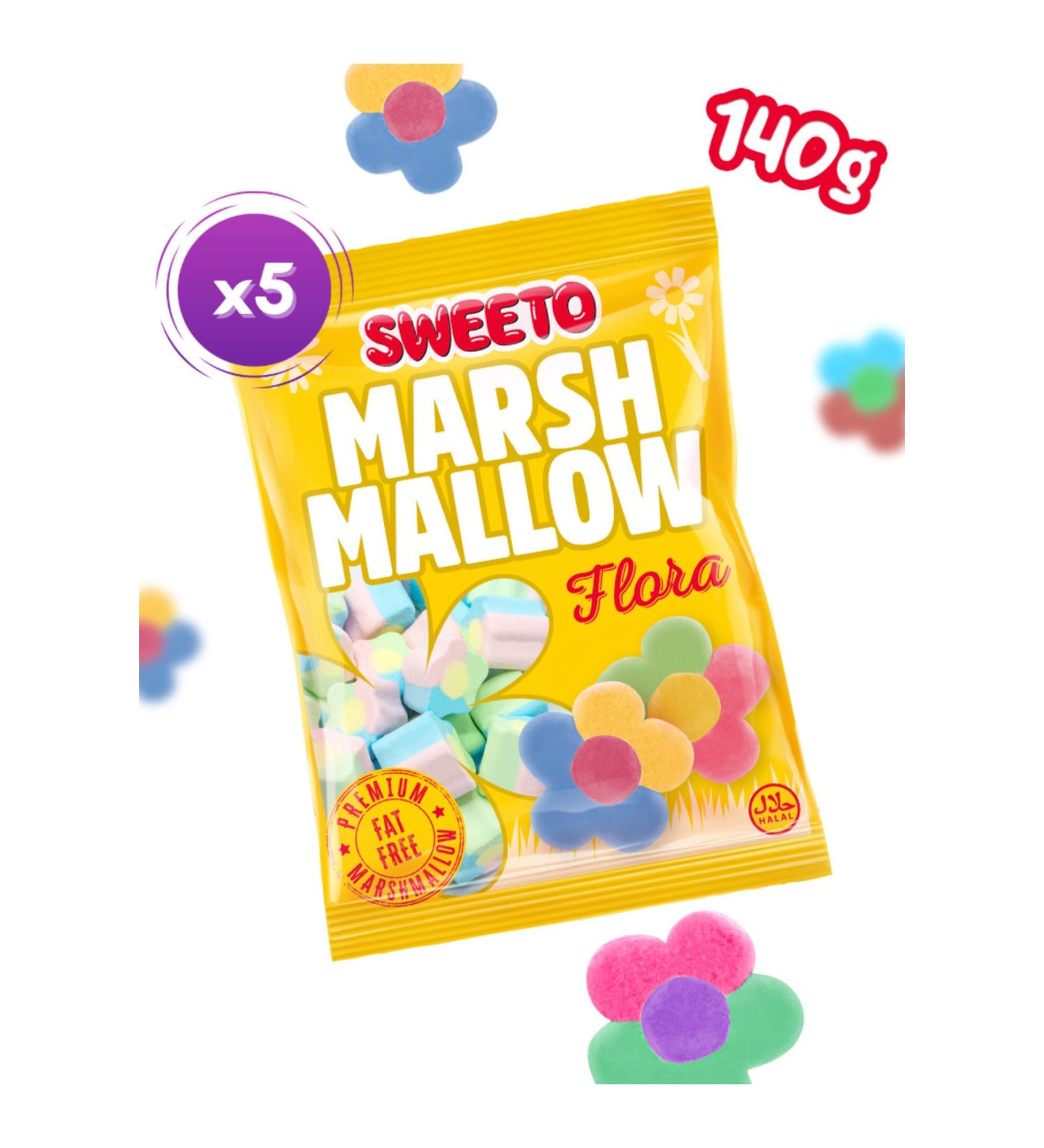 SWEETO Marshmallow Flora 140gr x 5