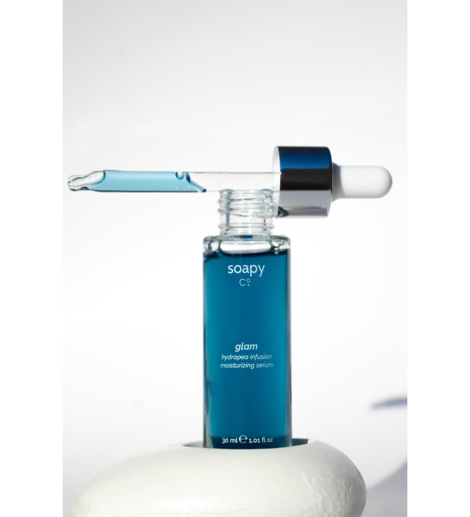 Soapy Co Hydrapea Infusion Moisturizing Serum - Revitalizing and Hydrating Hyaluronic Acid Serum 30 ml - Buy Online on GoSupps.com