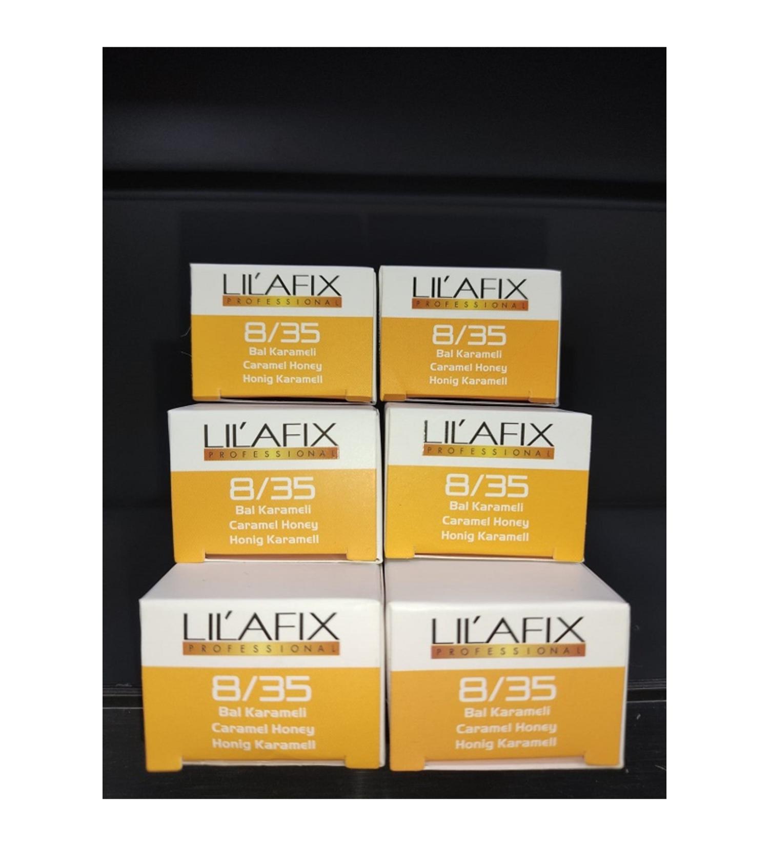 Lilafix Honey Caramel Hair Dye 8.35 60 ml x 6pcs.