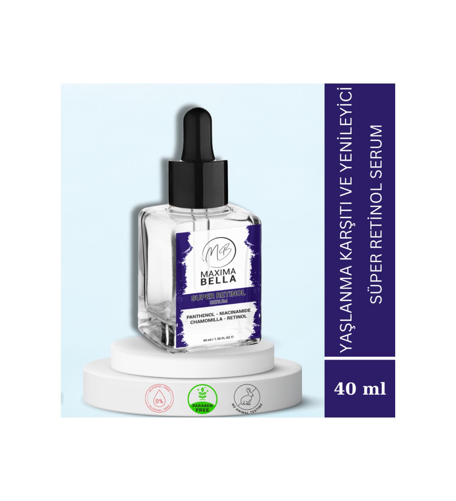 Maxima Bella Anti-Aging and Anti-Wrinkle Repairing Super Retinol | 40 ml | - Buy Online on GoSupps.com