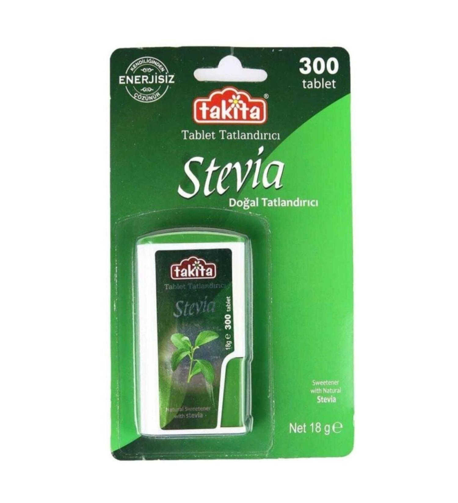 Takita Stevia Tablet Sweetener 300 Tablets