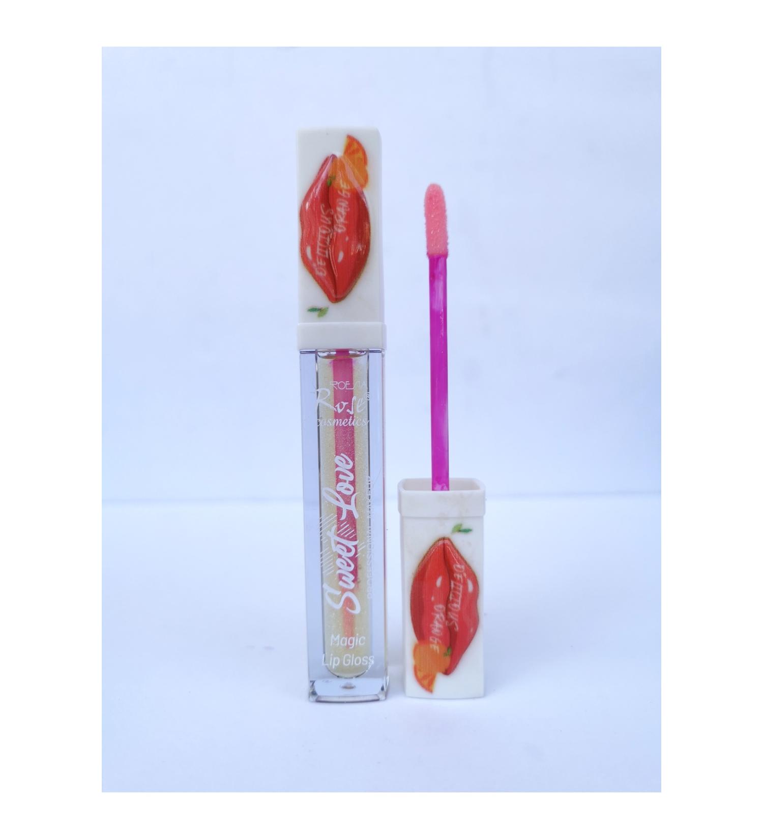 Roesia Rose Cosmetics Rose Sweet Love Magical Glitter Lip Gloss