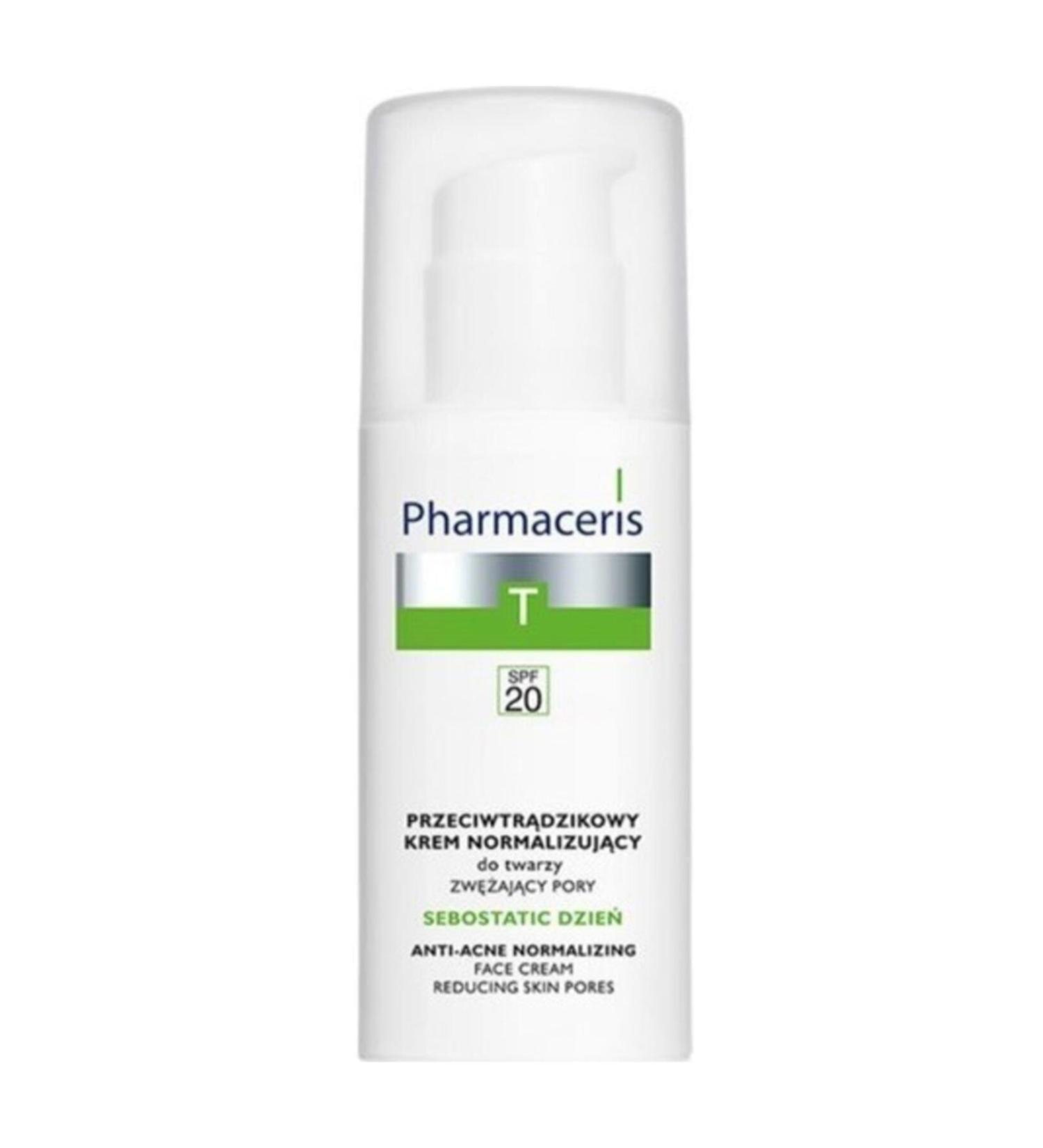Pharmaceris Pharma-ceris T Sebostatic Anti-acne Normalizing Face Cream Spf20 -50ml Pharmacy