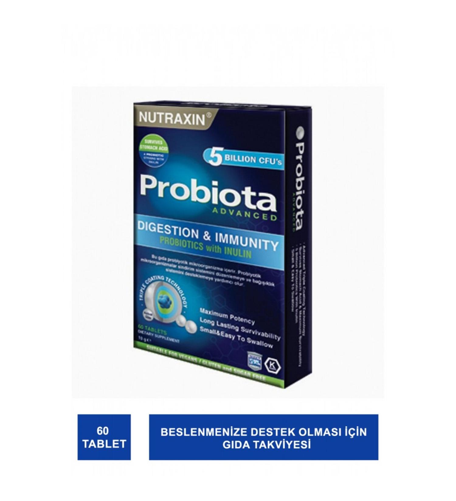 Nutraxin Probiota Advanced 60 Tablets