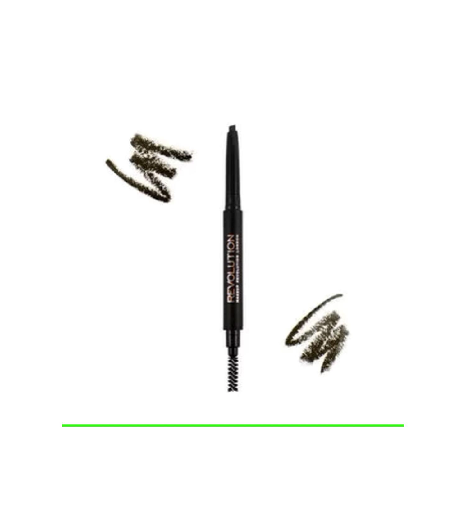 Revolution Duo Brow Pencil Dark Brown