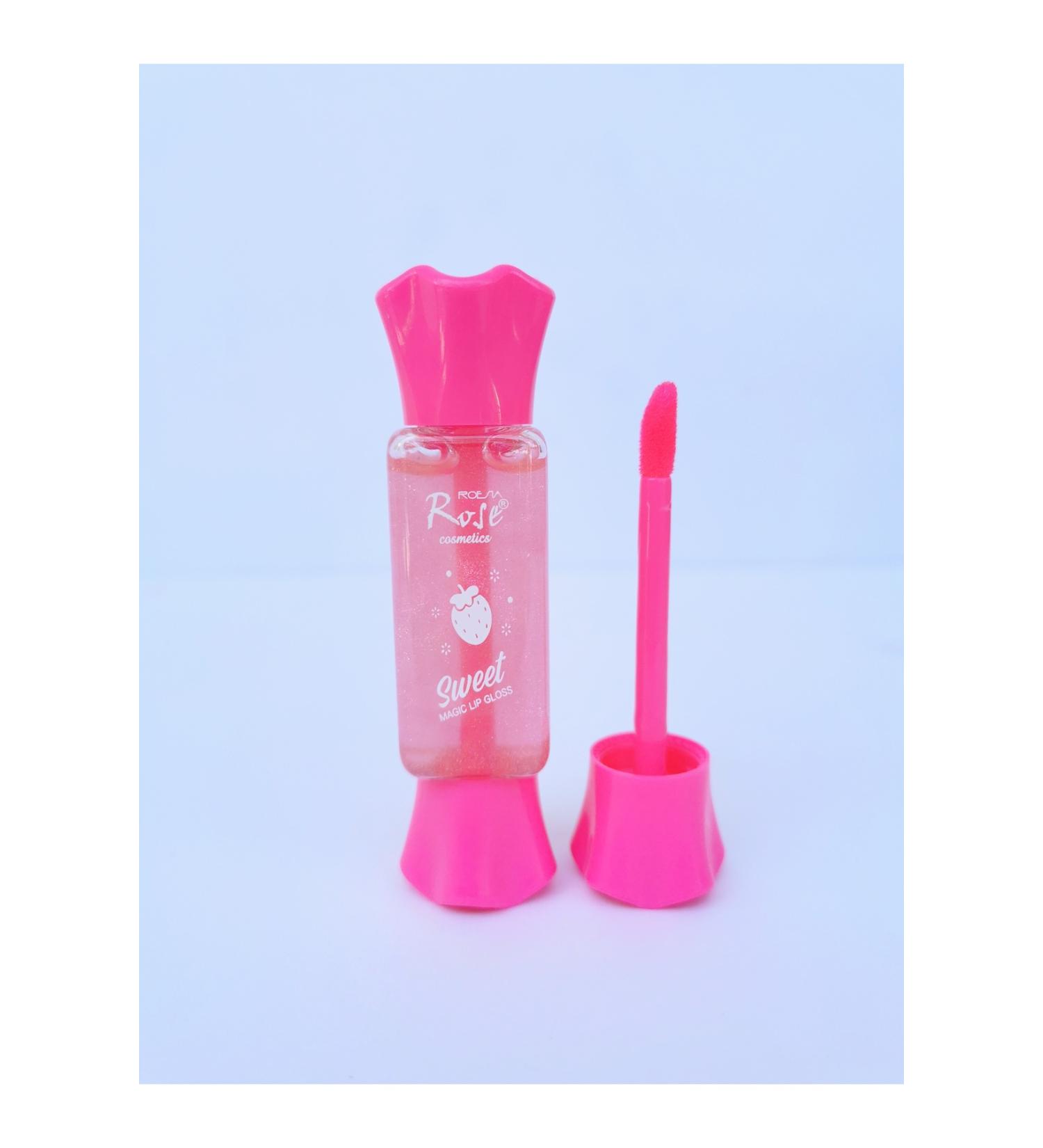 Roesia Rose Cosmetics Rose Sweet Glitter Lip Gloss & Sweet Magic Lip Oil