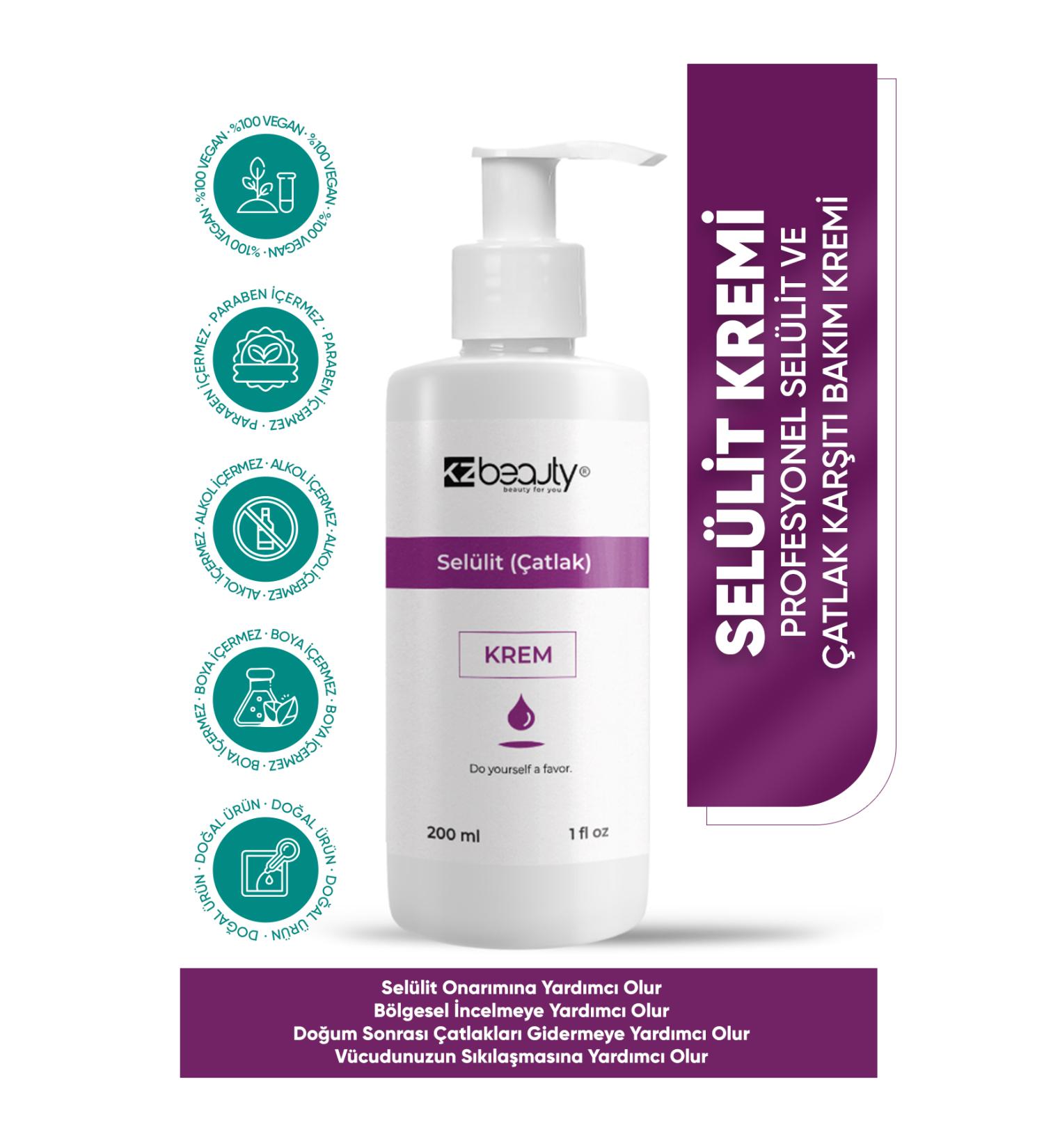 KZbeauty Crack & Cellulite Repair Intensive Moisturizing Care Cream 200ml