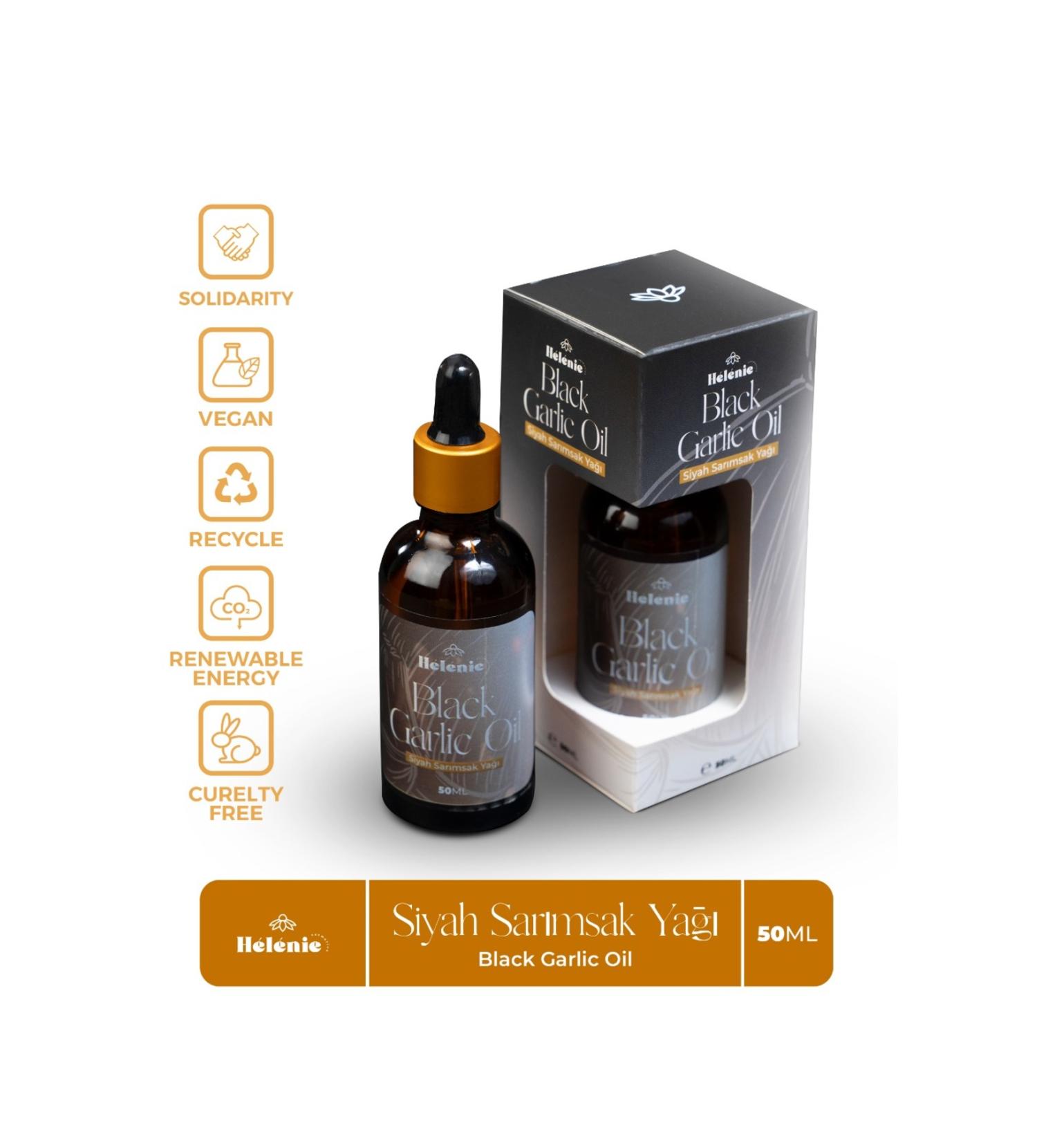 HELENIE Special Black Garlic Oil for Intensely Damaged and Excessive Hair Falling 50 ml - Buy Online on GoSupps.com