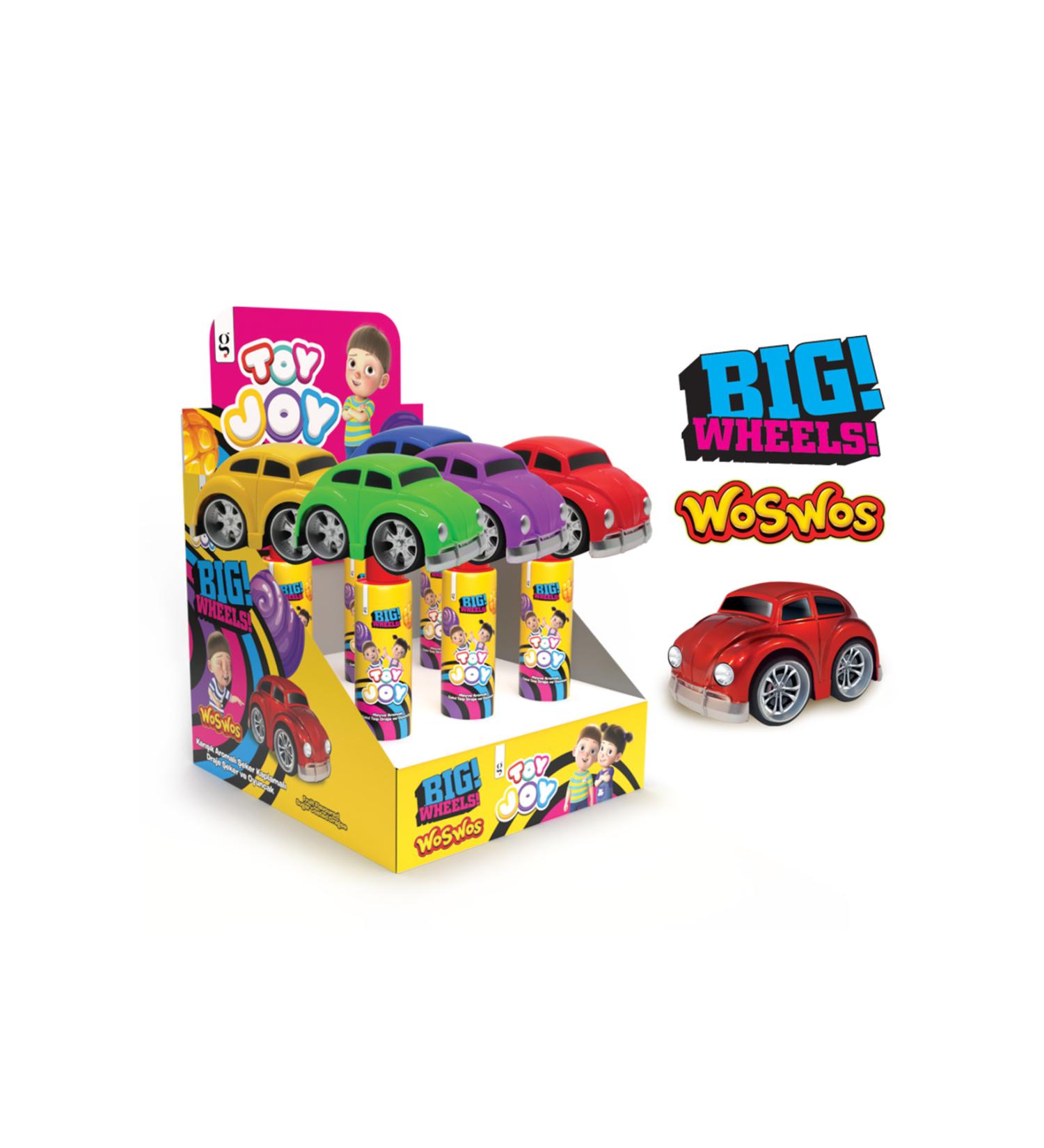 Toyjoy BIG WHEELS WOSWOS 15GR GAME. FRUIT. PEBBLE STONE DRAGEE - 6 PIECES