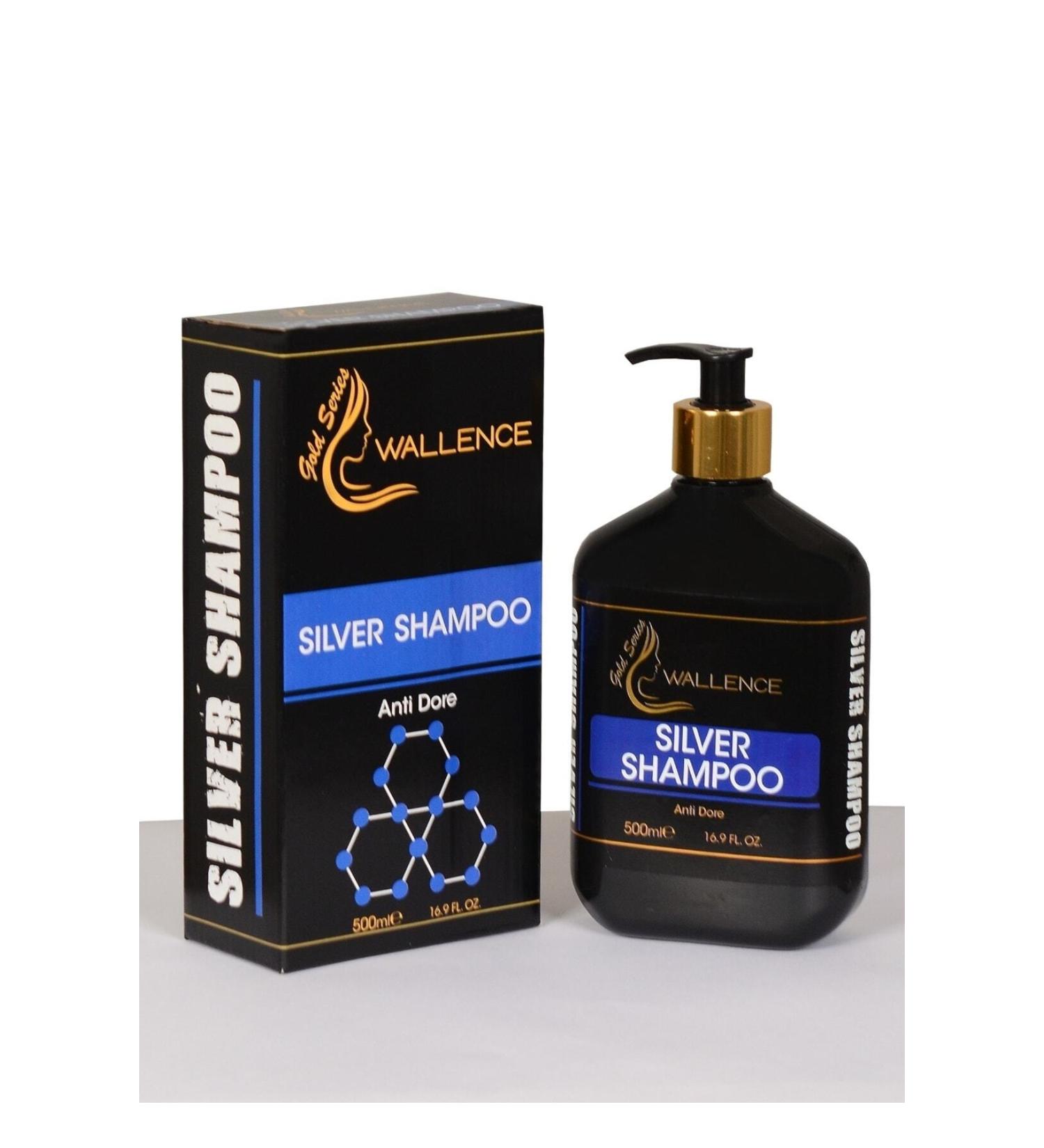 wallence Anti-Orange Natural Look Silver Shampoo 500ml. samp03031