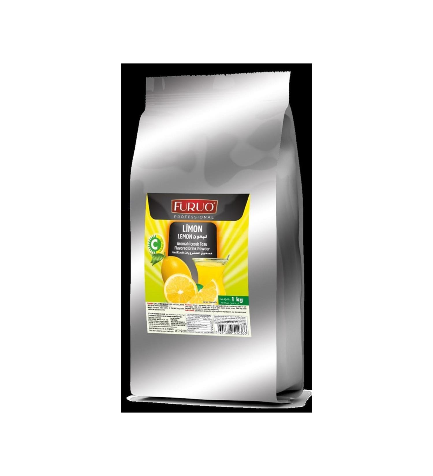 Furuo LEMON FLAVOURED DRINK POWDER 1KG