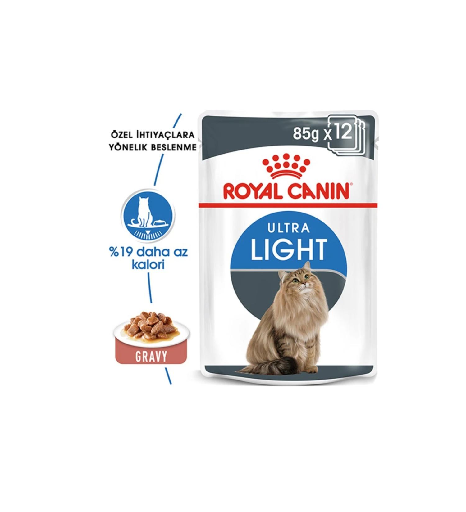 Royal Canin 12 Fhn Ultra Light Adult Cat Canned Food 85 gr
