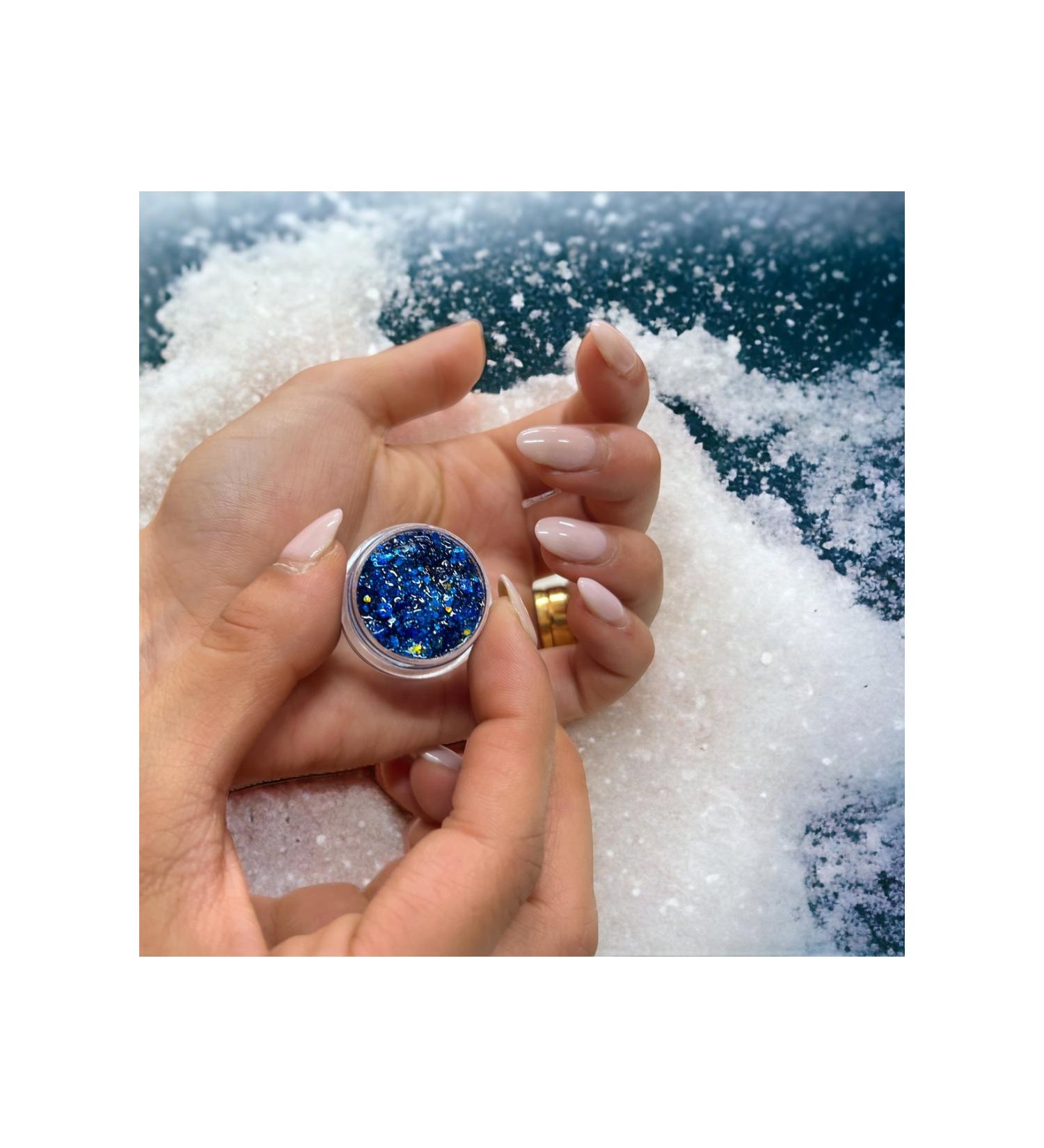 ZEYNABEAUTY Glitter Eyeshadow Gel Eyeshadow Blue