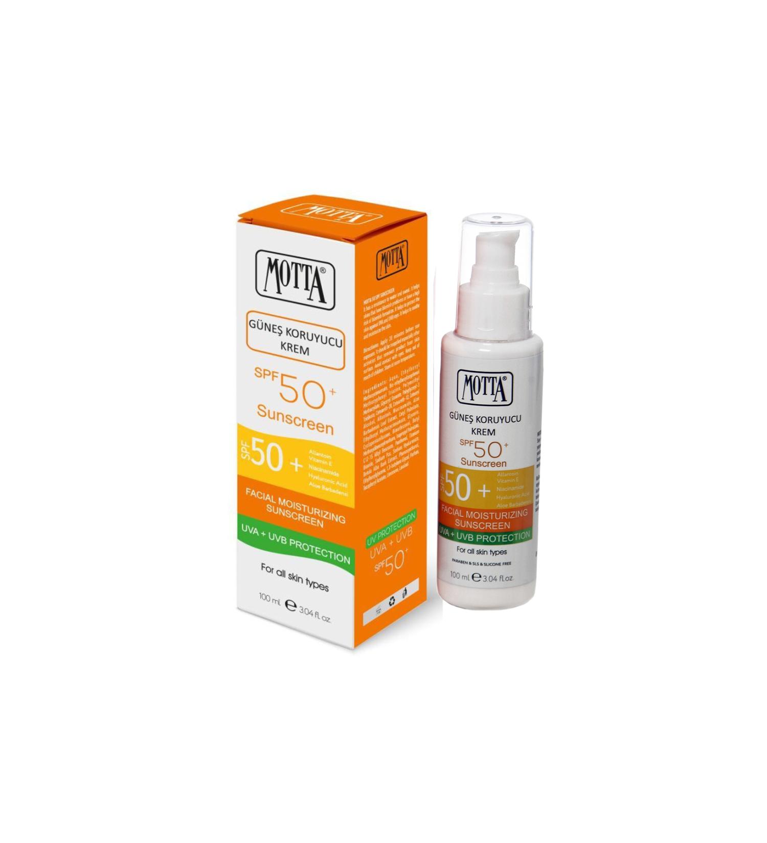 Motta Sunscreen Cream Spf 50+ 100 Ml