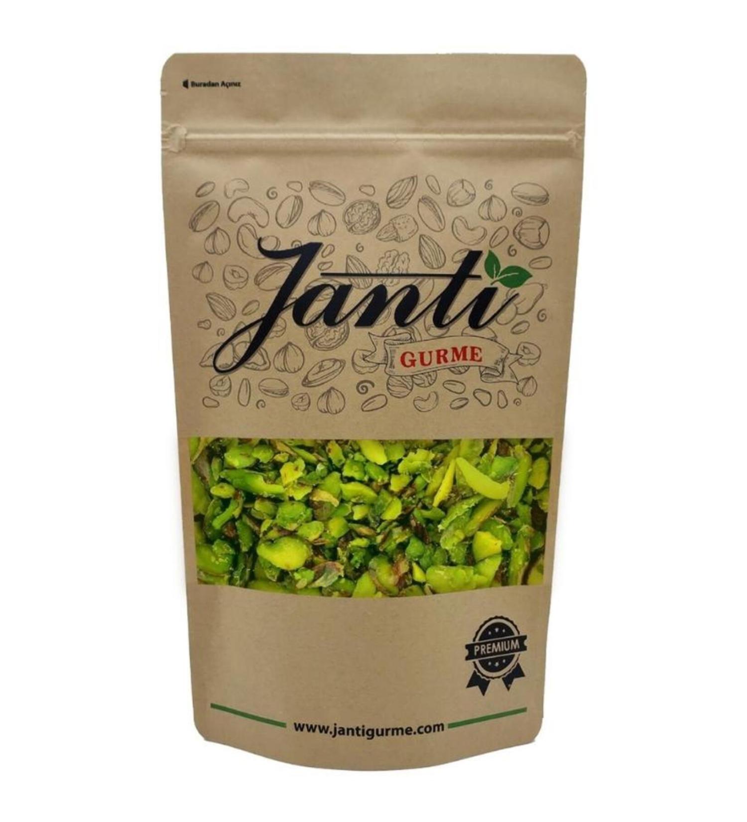 Janti Gurme Antep Gray Pistachio Fillet 200 gr - Buy Online on GoSupps.com