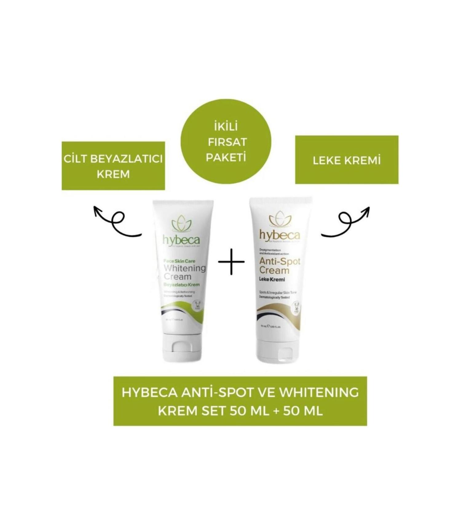 Hybeca Whitening and Blemish Cream Advantage Set
