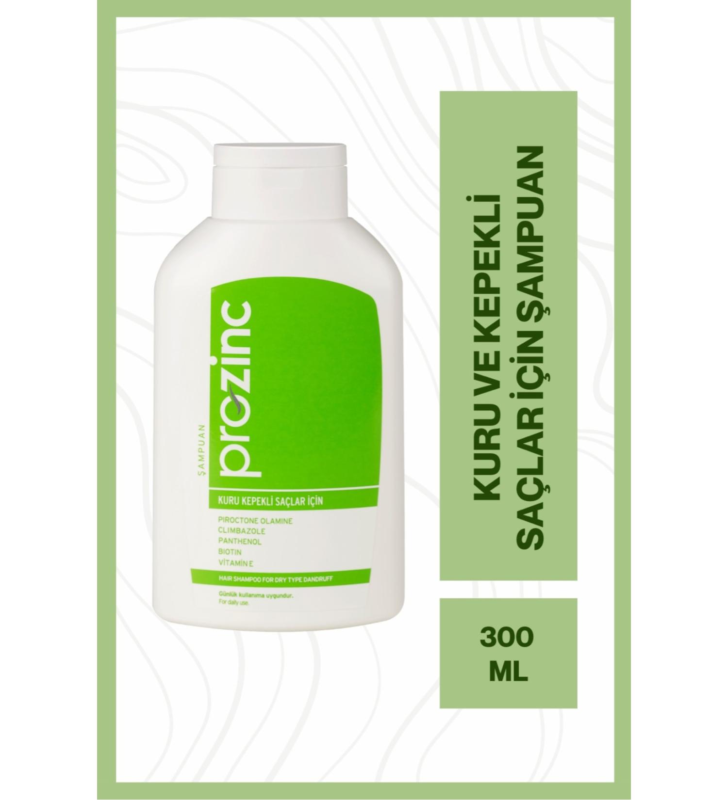 Prozinc Dandruff Shampoo For Dry Hair 300 Ml. - Buy Online on GoSupps.com