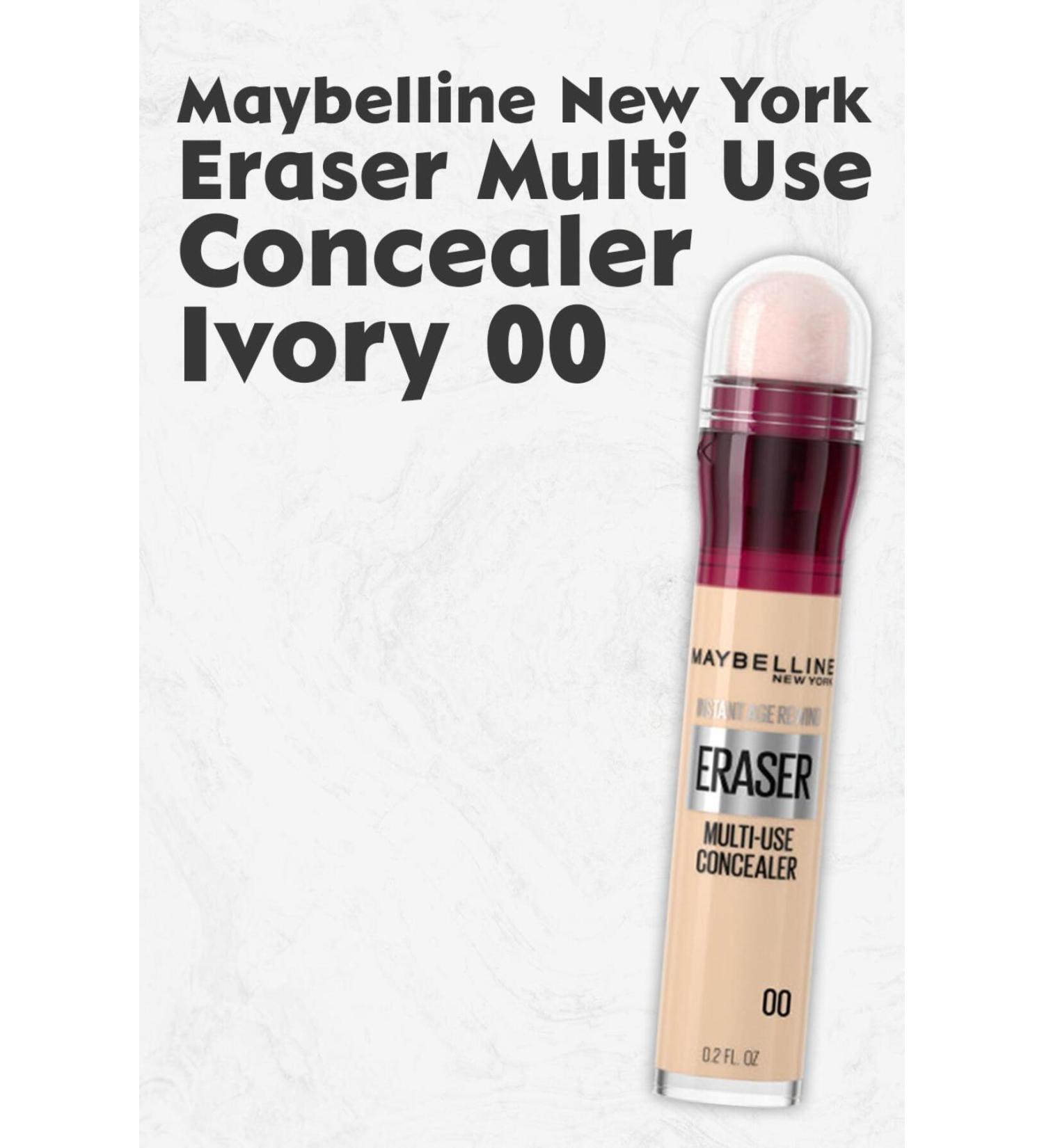 Maybelline New York Eraser Multi Use Concealer 00 Ivory - Buy Online on GoSupps.com