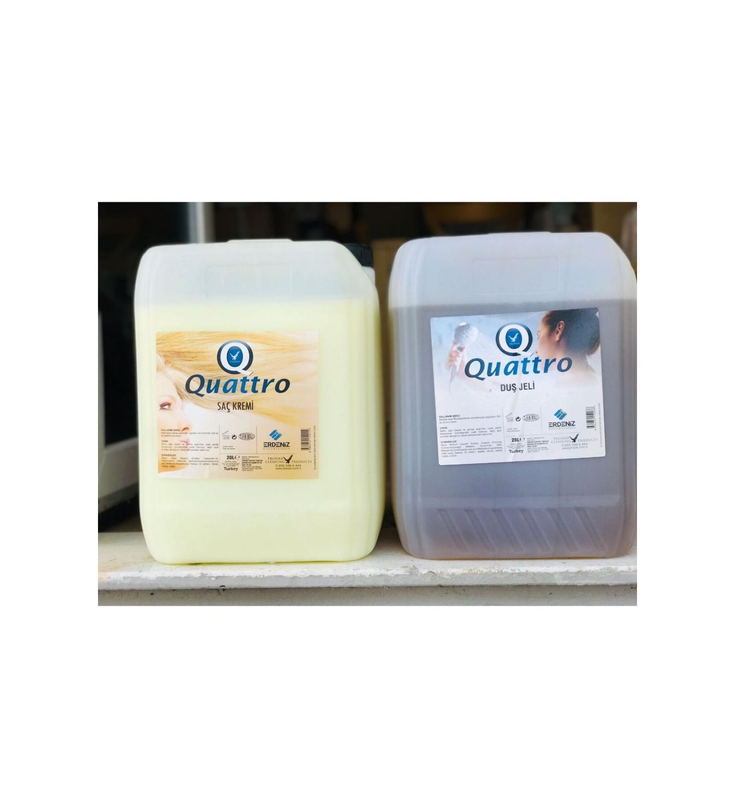 QUATTRO Hair Conditioner 20 Lt + Shower Gel 20 Lt