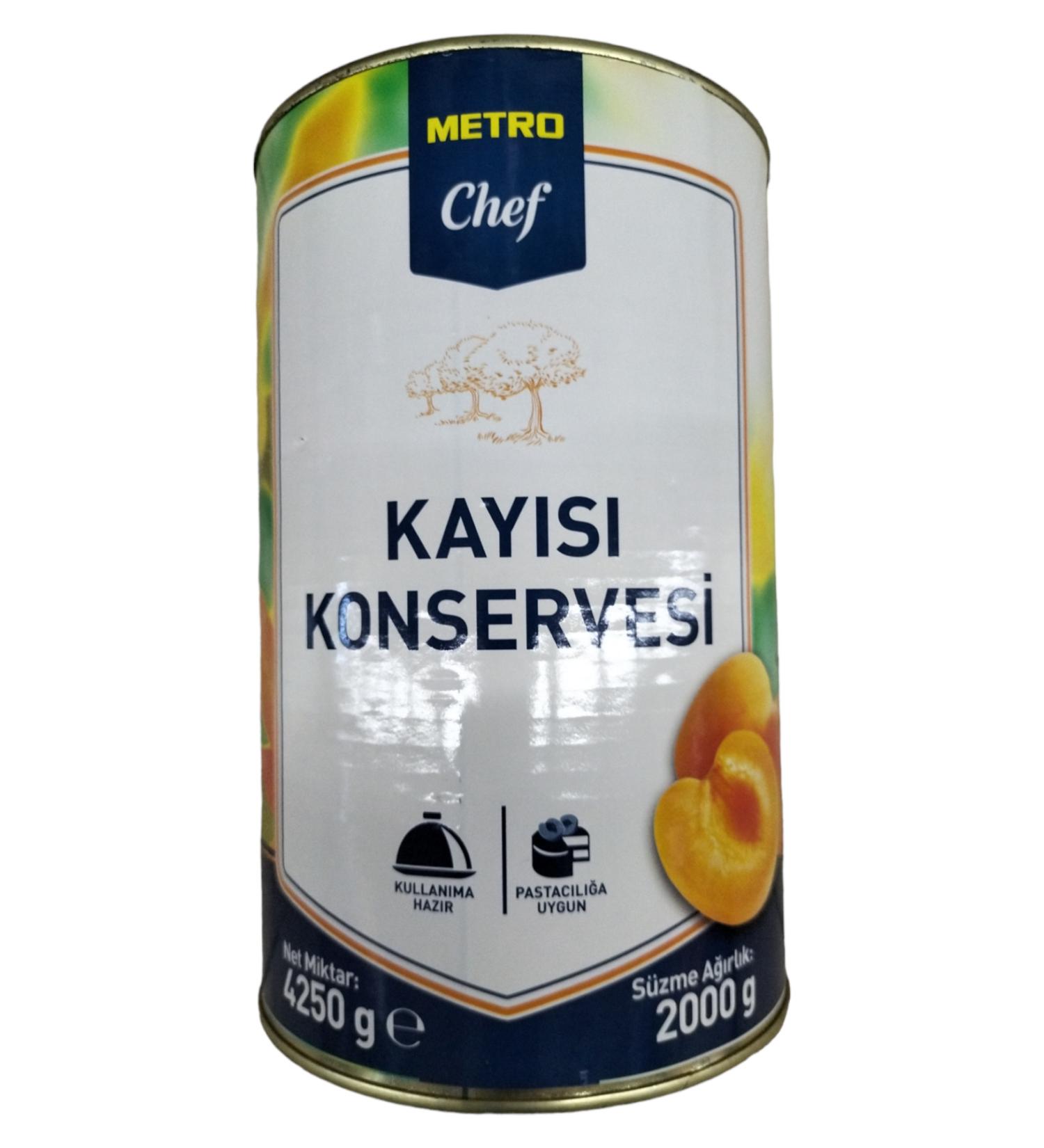 Metro Chef CANNED APRICOTS
