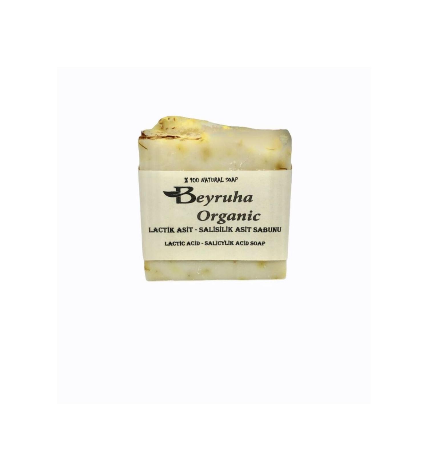 Beyruha Organic Cosmetics SALICYLIC ACID/LACTI ACID SOAP