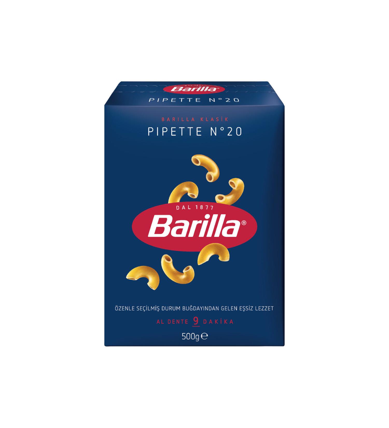 Barilla BAR LLA PIPETTE (BUCKLE) PASTA 500 GR * 9 pcs