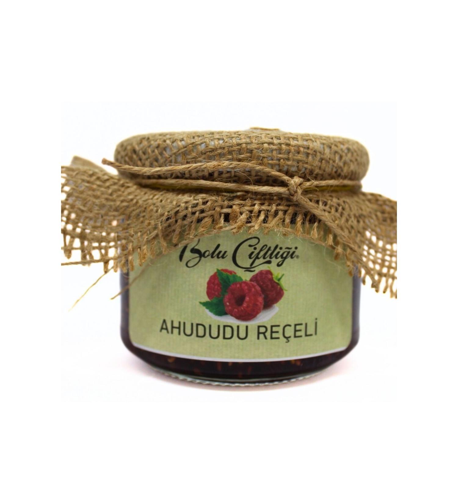 NAT NUT Raspberry Jam 330 gr Glass Jar