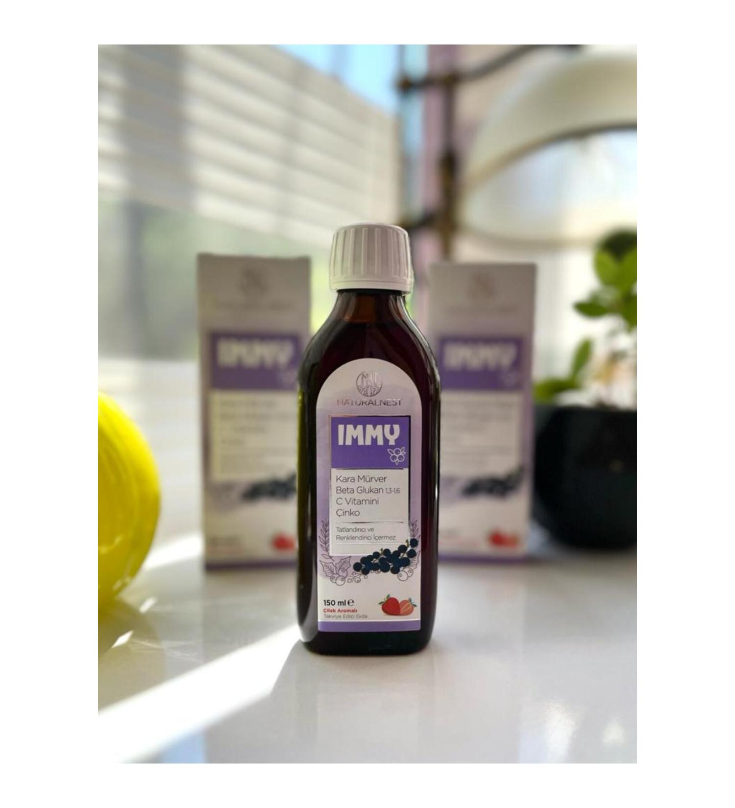 Natural Nest Immy Syrup Food Supplement 150 ml - Buy Online on GoSupps.com