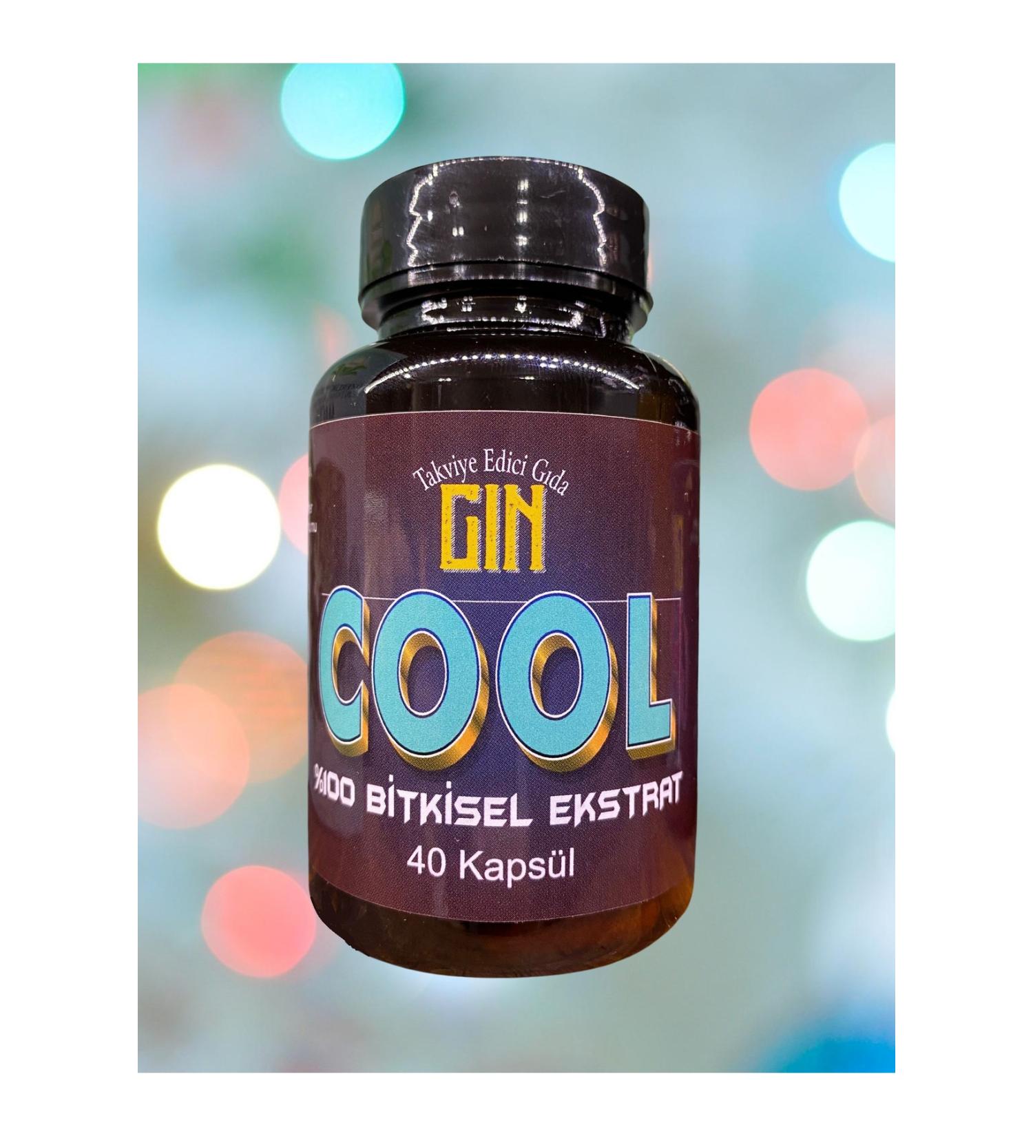 Cool Gin 40capsules (immune booster ) Guarana Tribulus Terrestris Fenugreek Root Ironthorn