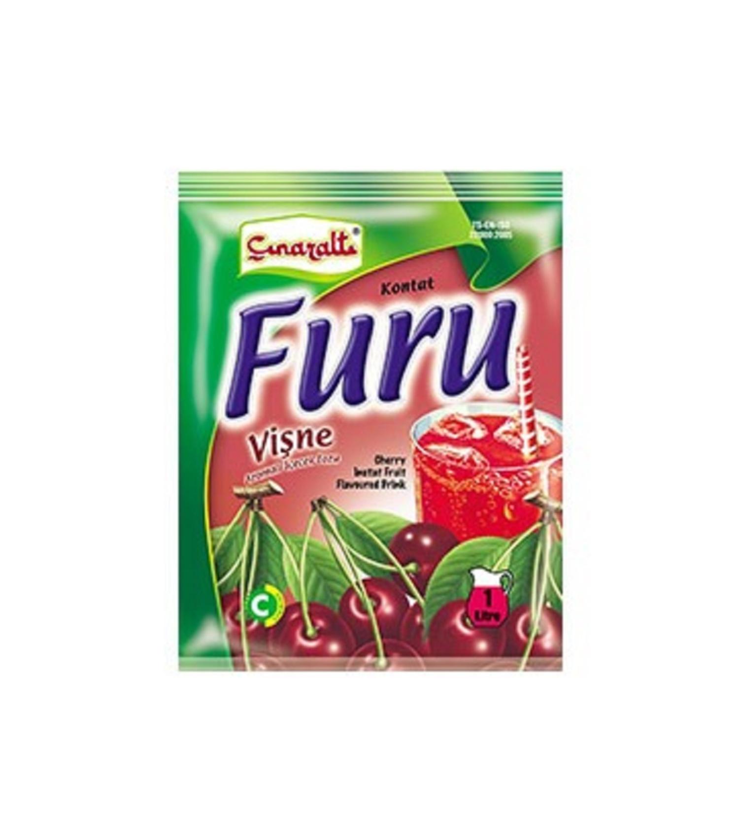 naralt INAR FURU CHERRY FLAVOURED DRINK POWDER 30 GR x 24 PIECES