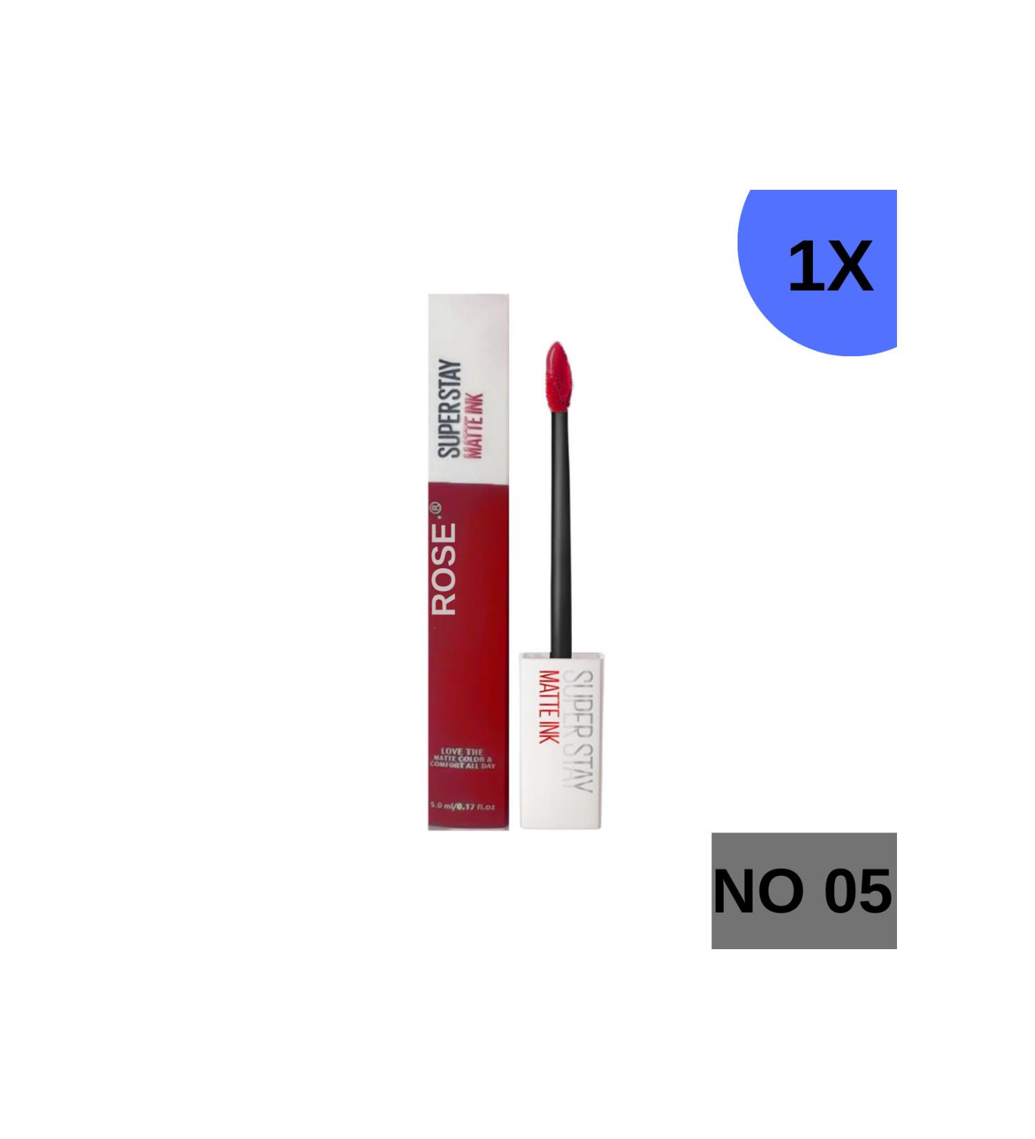 Rose ROESIA ROSE FIRCARUJMATLIKIT-05 | 24 Hours Waterproof Matte Lipstick | - Buy Online on GoSupps.com