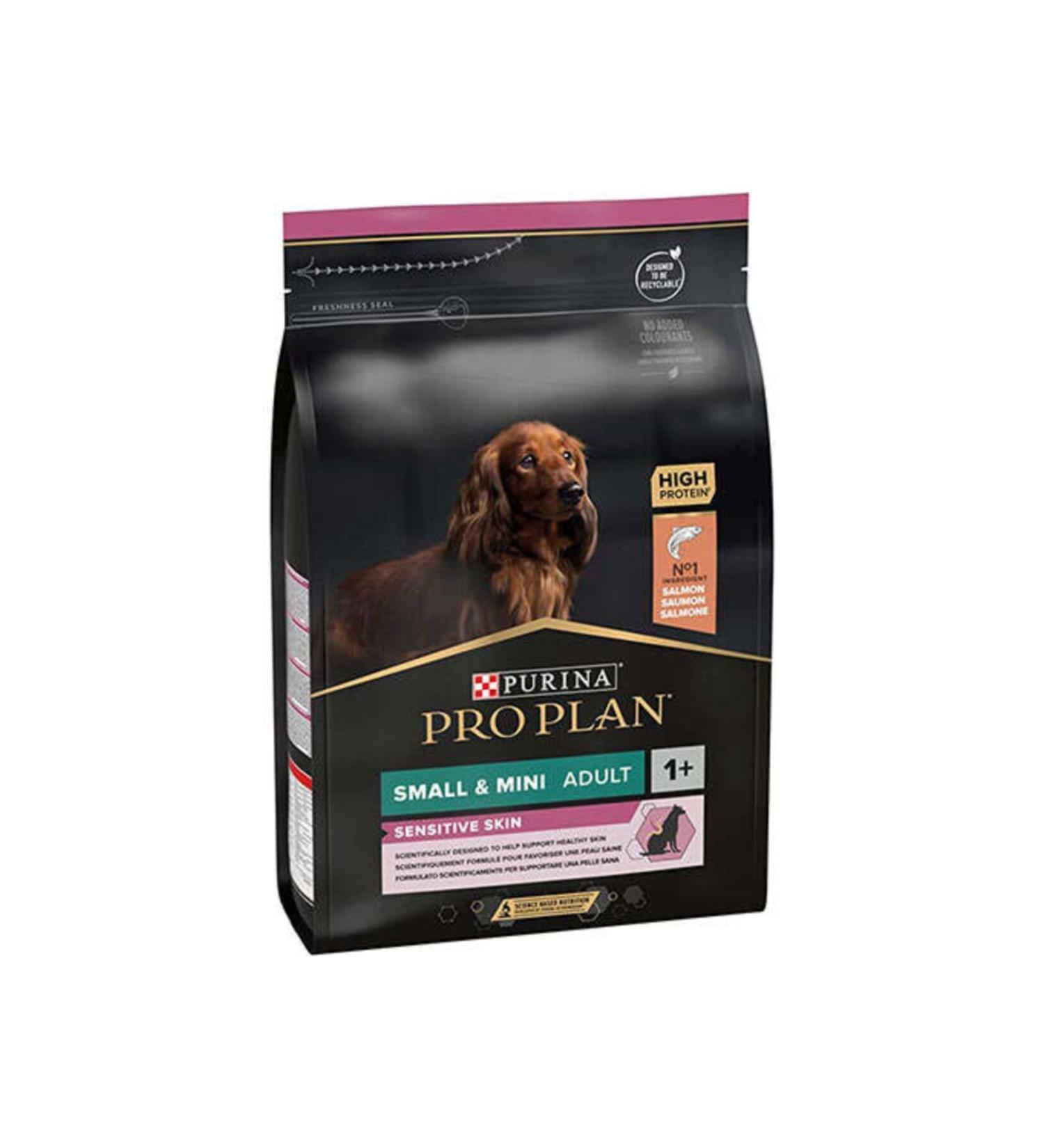 Purina Pro Plan Small Breed Salmon Dog Food 3 Kg - Buy Online on GoSupps.com